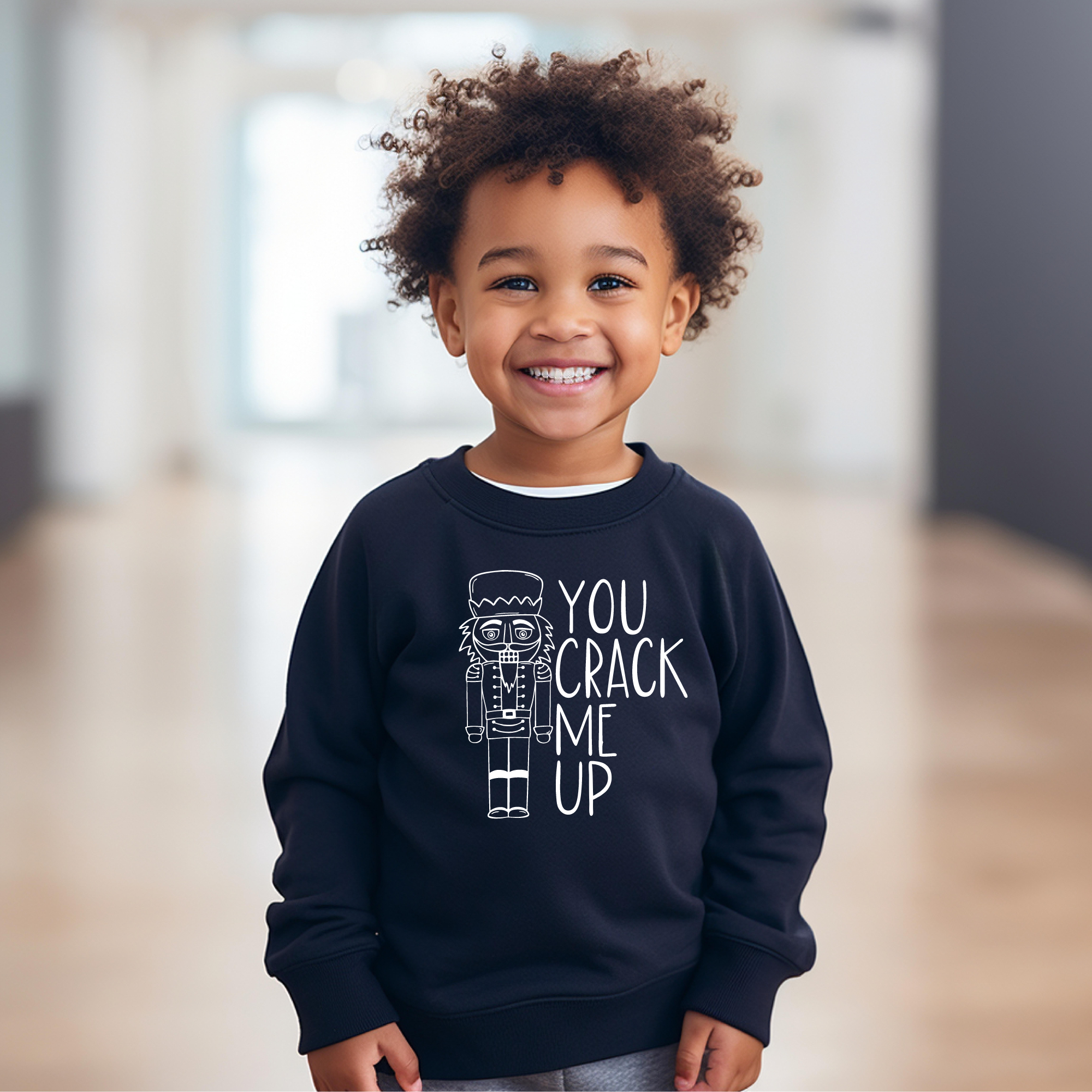 You Crack Me Up Nutcracker Sweatshirt | Funny Christmas Sweatshirt