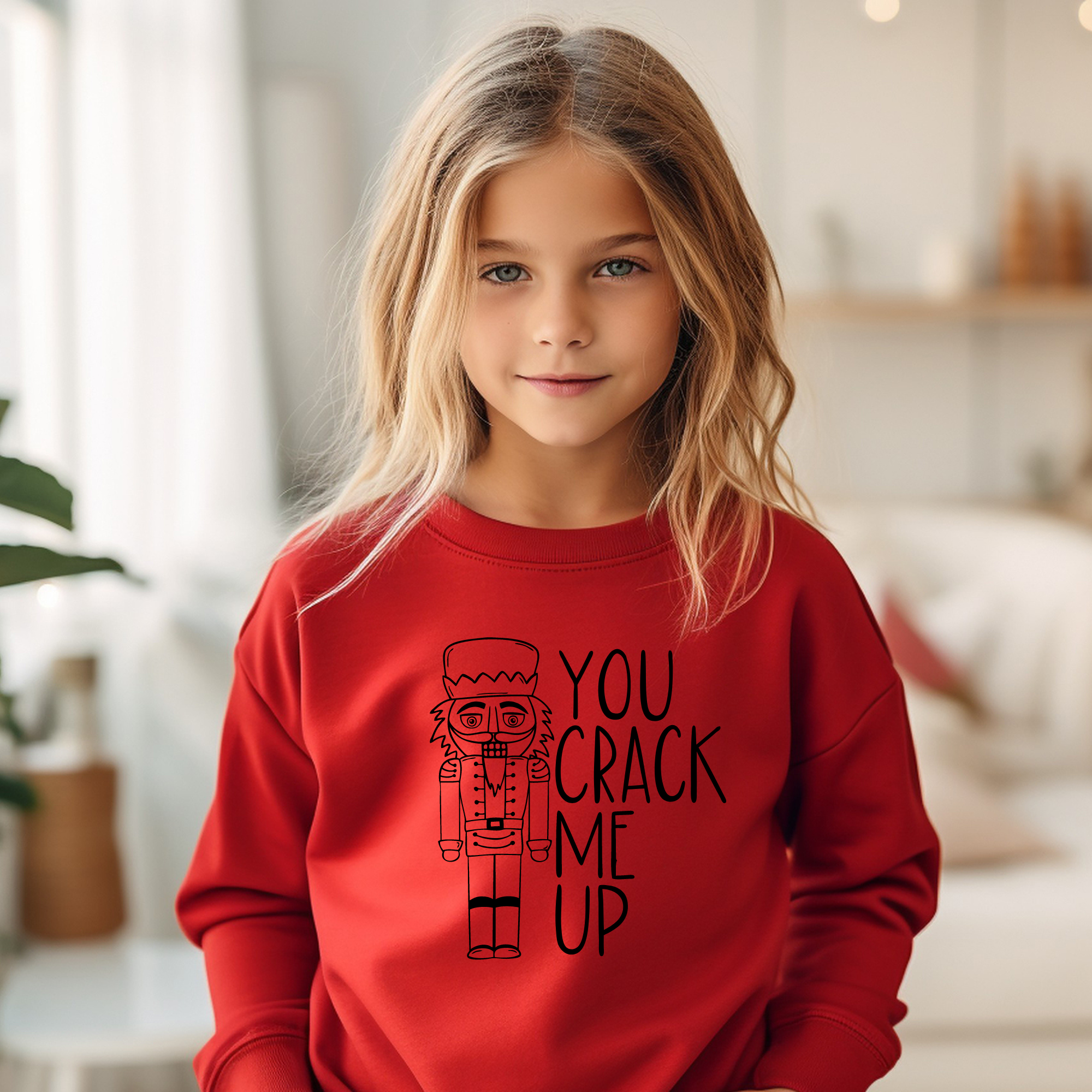 You Crack Me Up Nutcracker Sweatshirt | Funny Christmas Sweatshirt