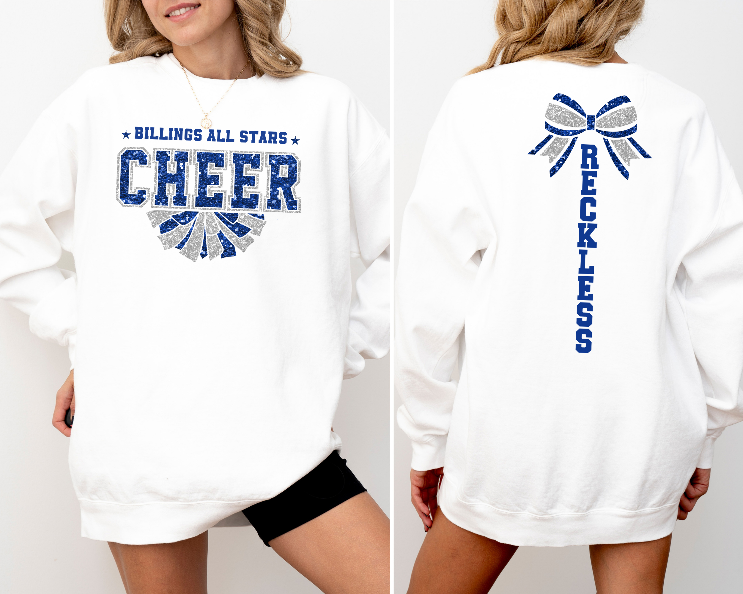 BAS Reckless Bow Sweatshirt