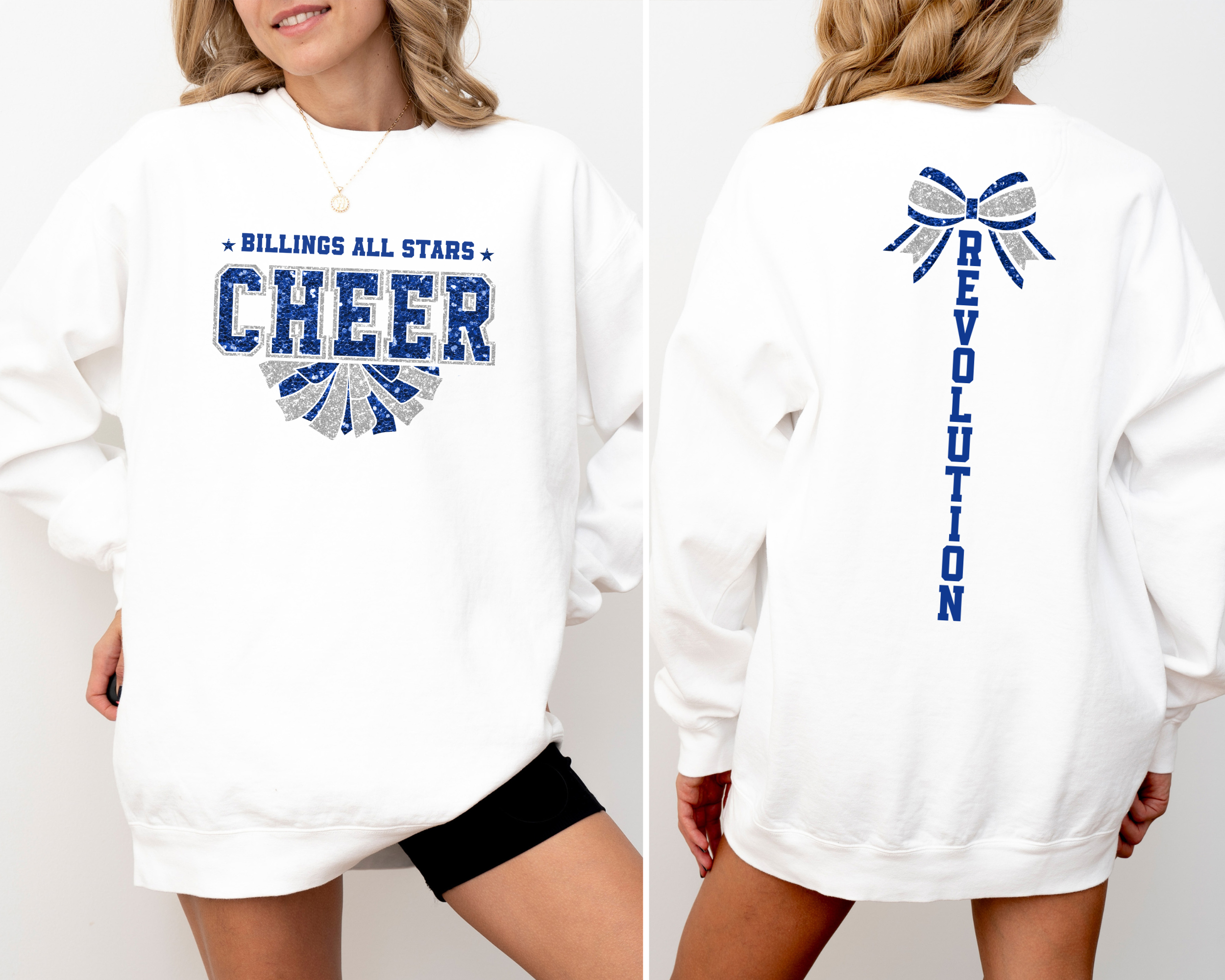 BAS Revolution Bow Sweatshirt | Billings All Stars Sweatshirt