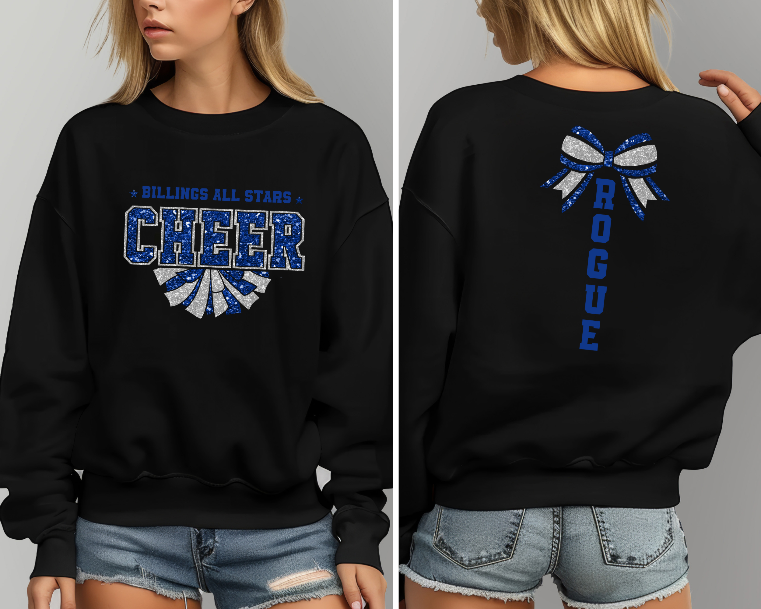 BAS Rogue Bow Sweatshirt | Billings All Stars Sweatshirt