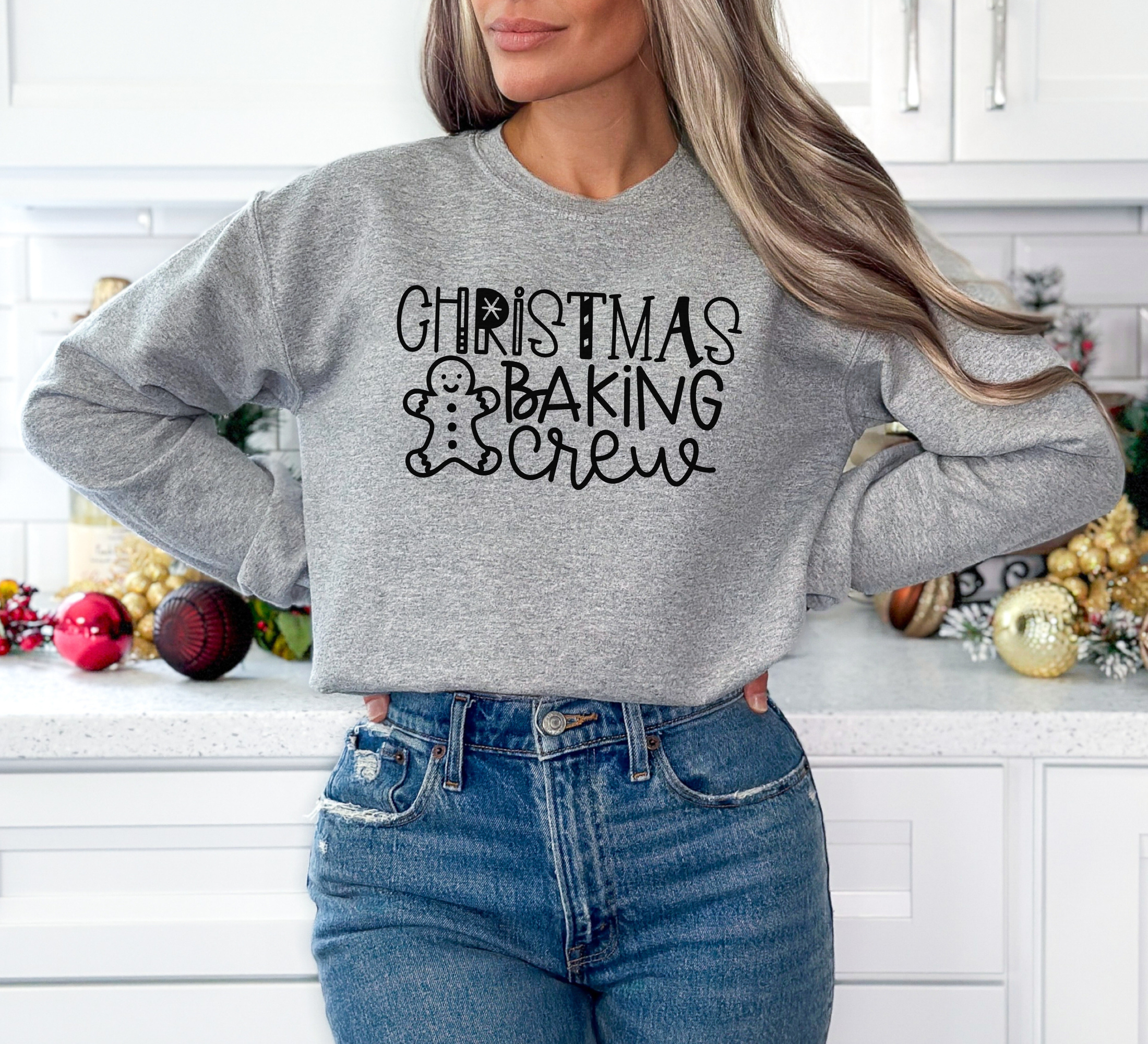 Christmas Baking Crew Sweatshirt | Christmas Baking Sweatshirt