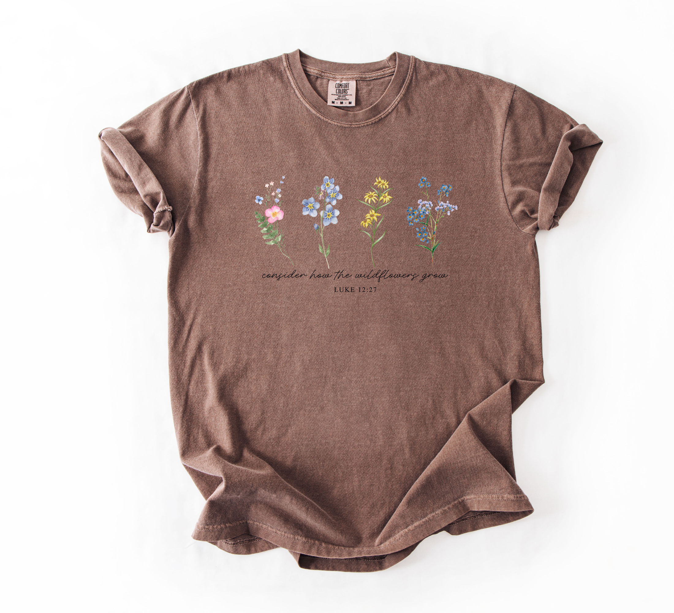 Consider How The Wildflowers Grow Tee