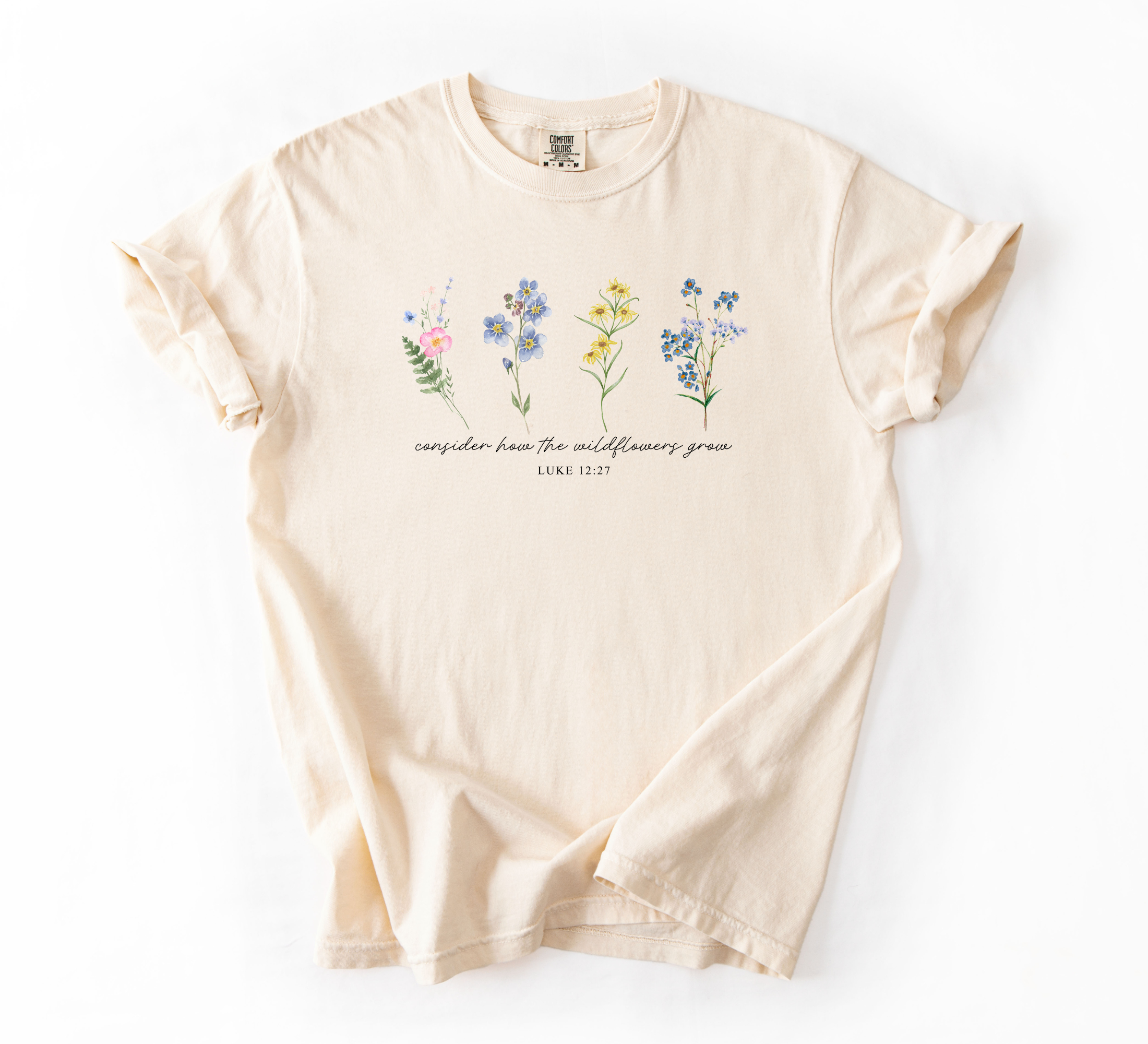 Consider How The Wildflowers Grow Tee