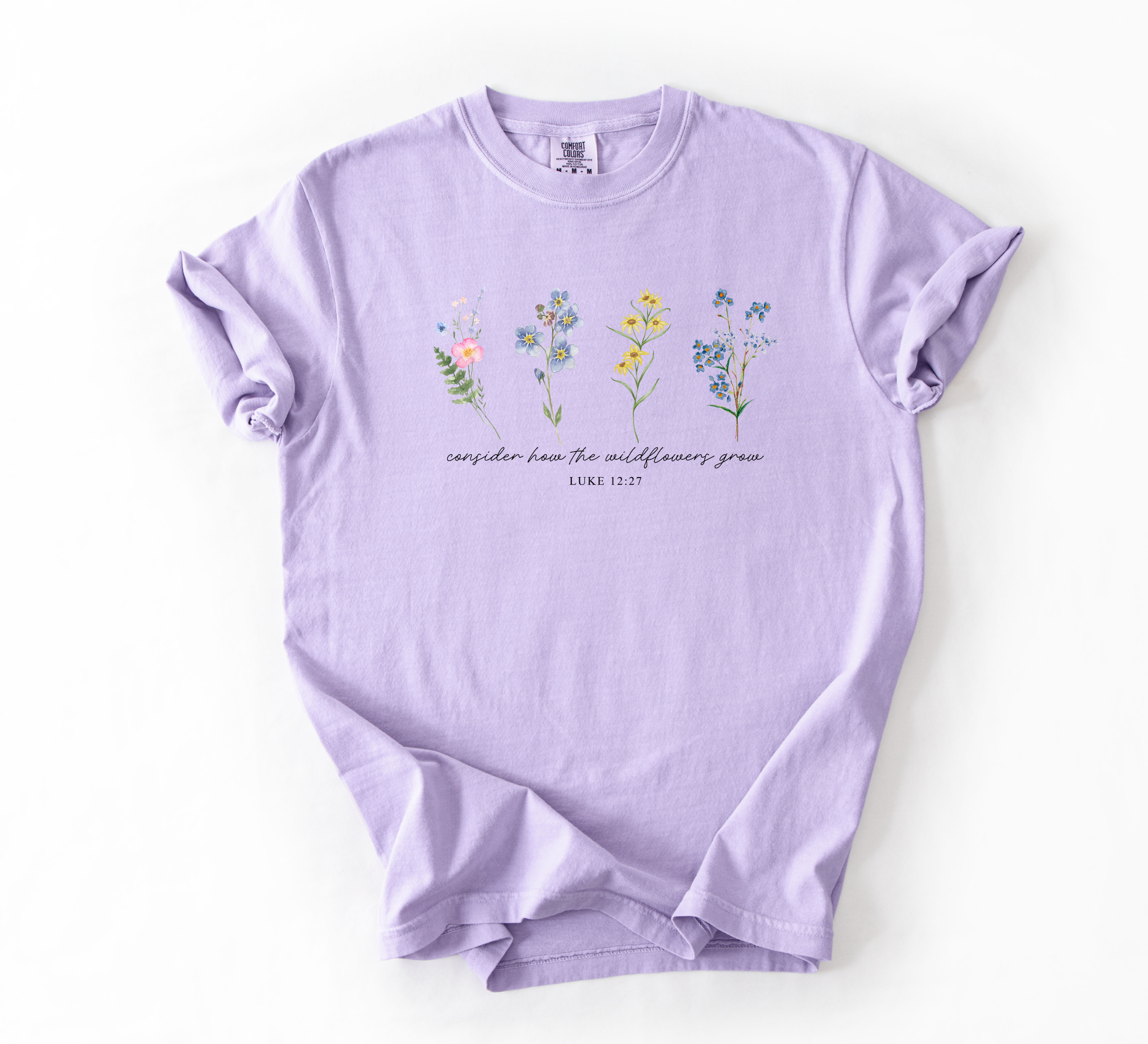 Consider How The Wildflowers Grow Tee