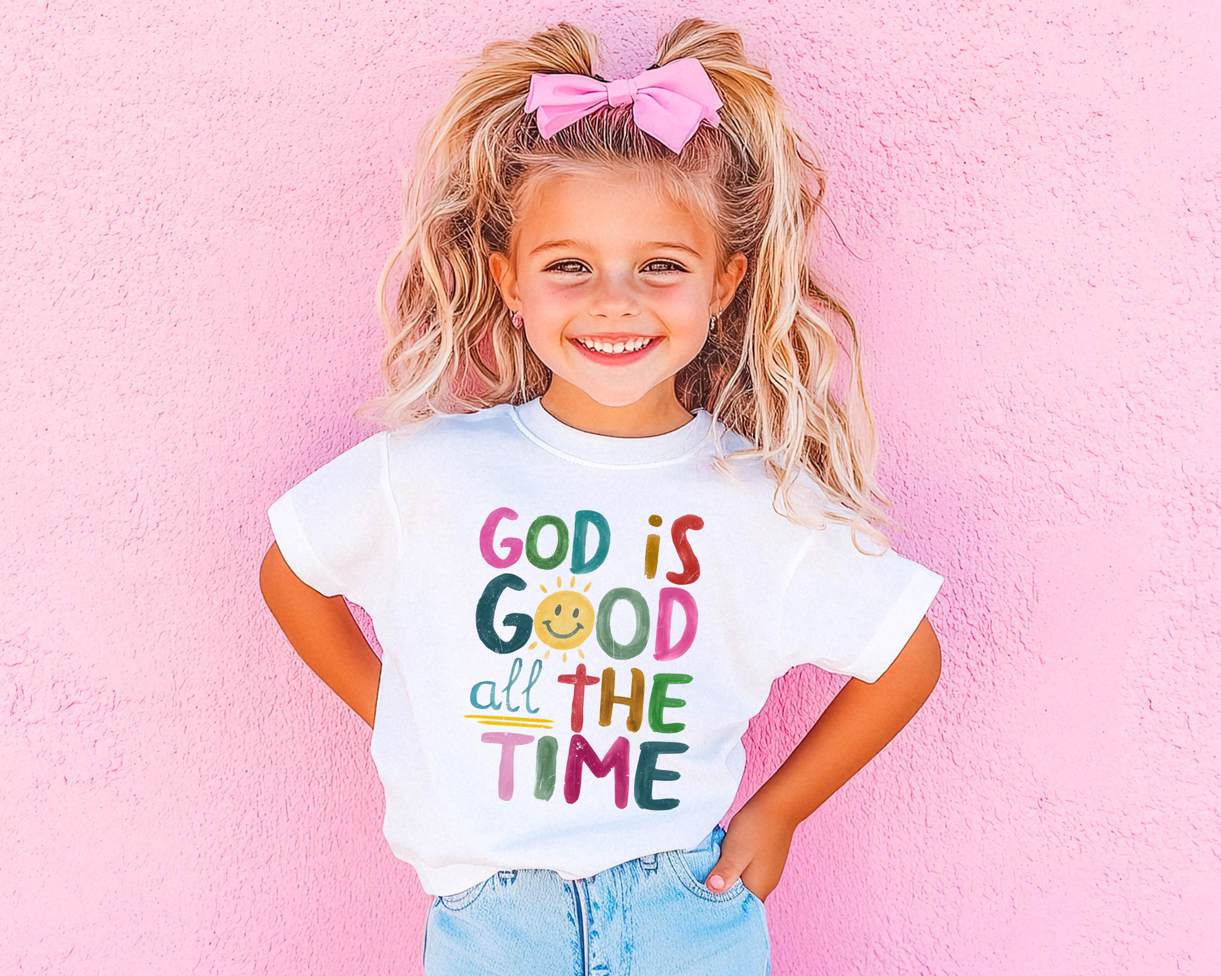 God Is Good All The Time Shirt | Christian Kids Shirt