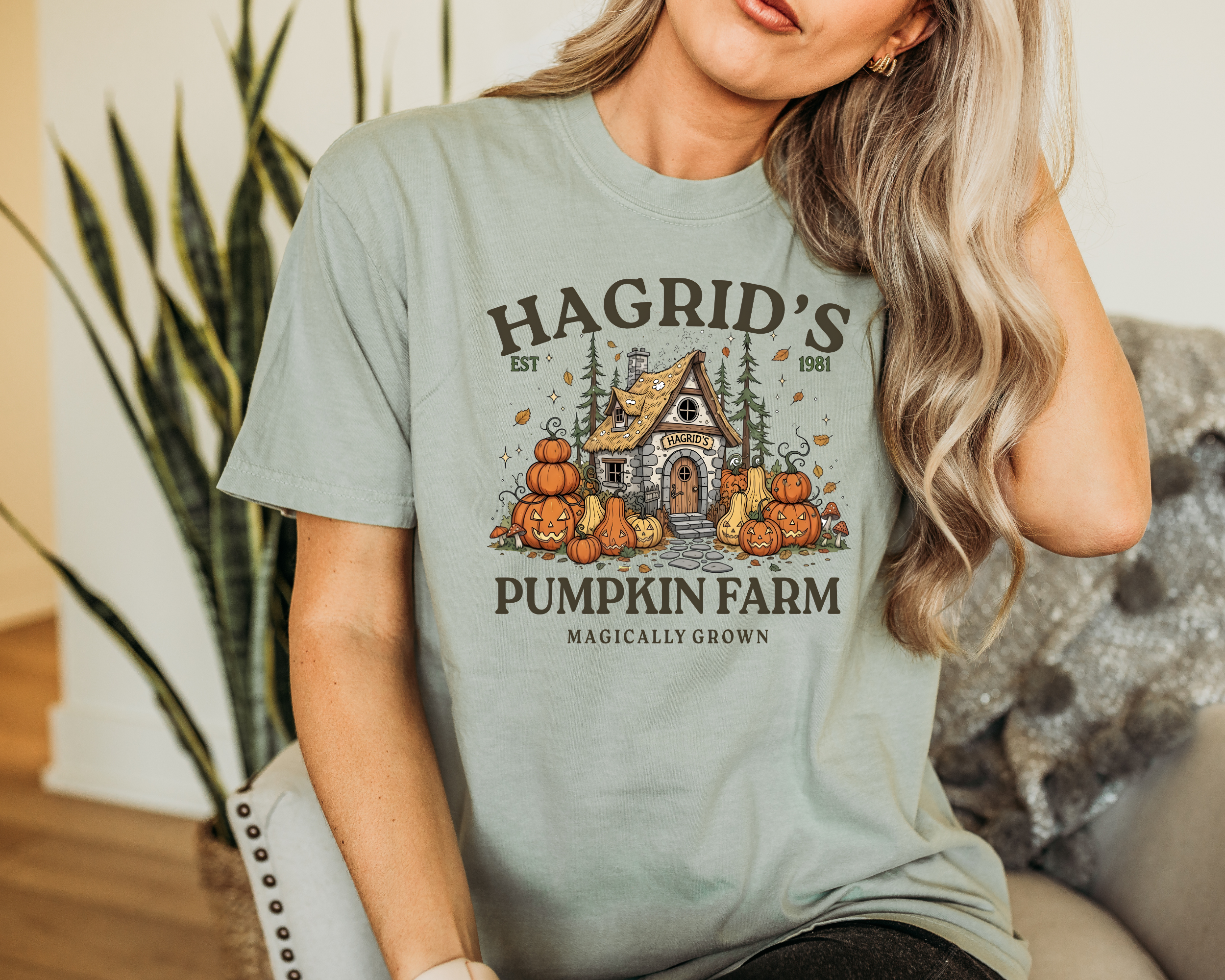 Hagrid's Pumpkin Farm T-Shirt | Women's Halloween Shirt