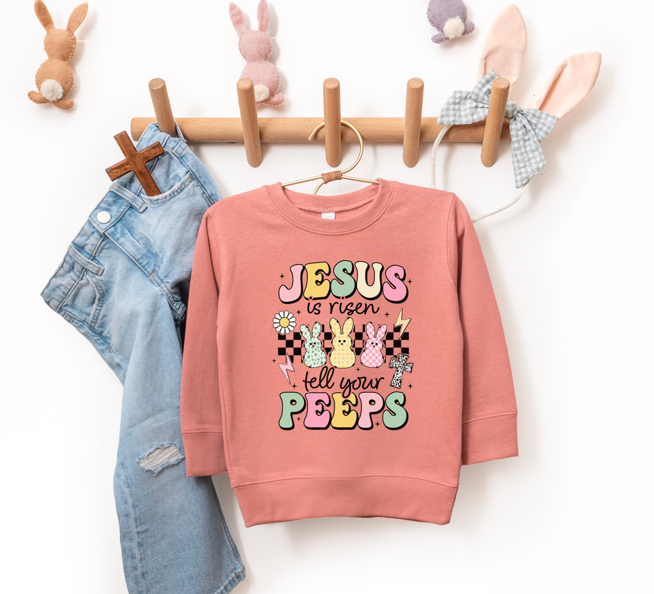 Jesus is risen - kids sweatshirt