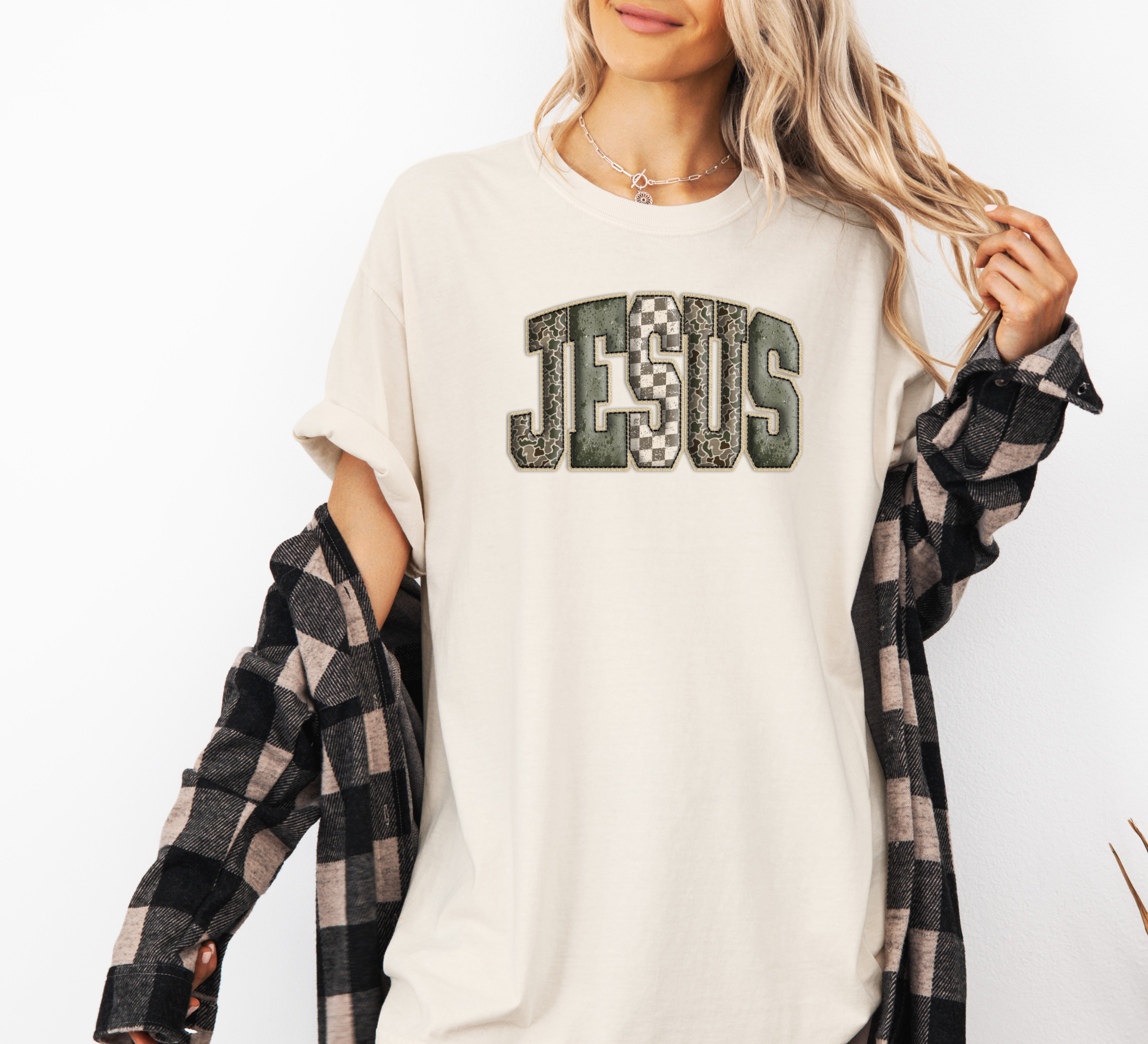 Camo Jesus T-Shirt | Christian Shirt