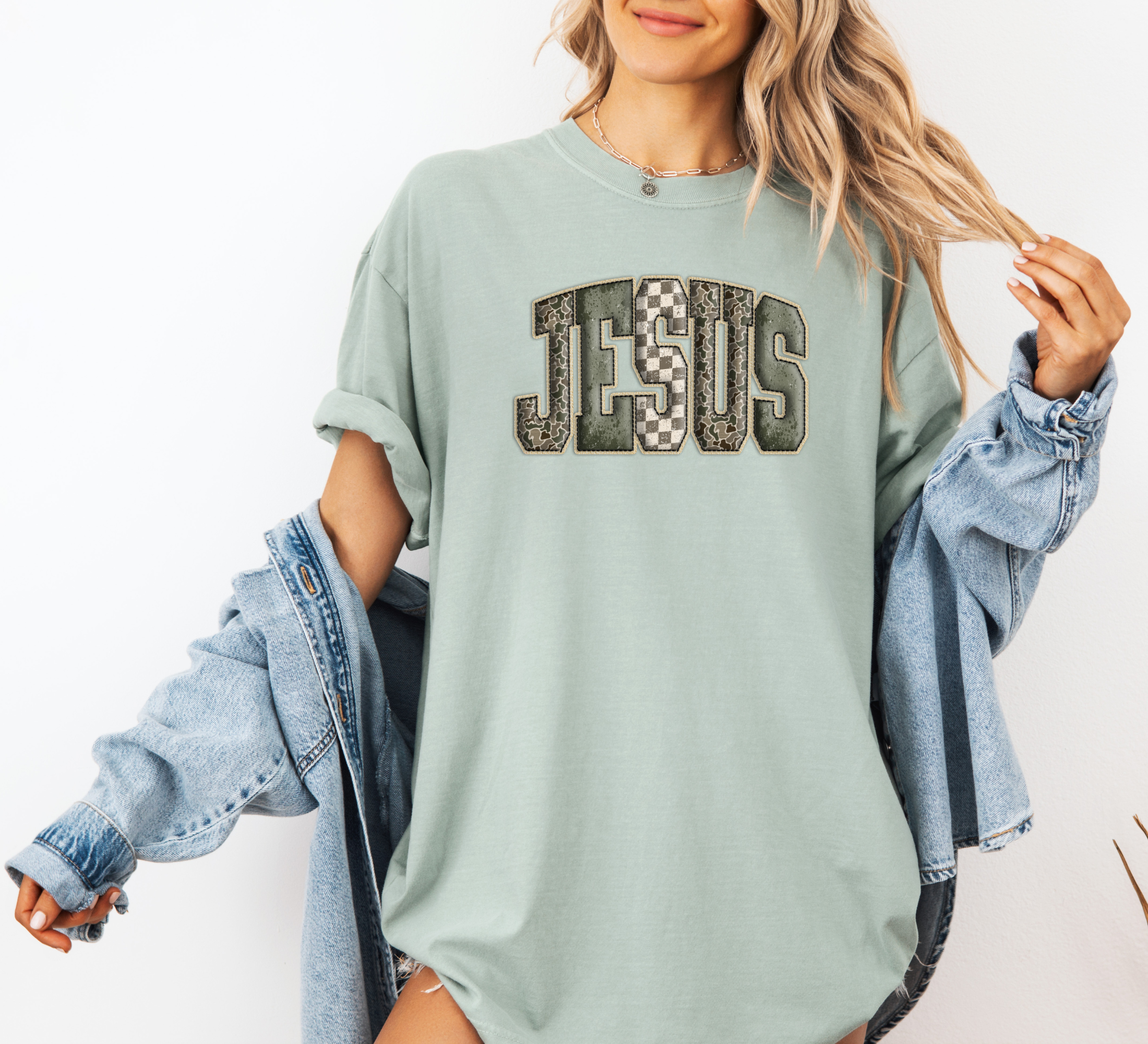 Camo Jesus T-Shirt | Christian Shirt