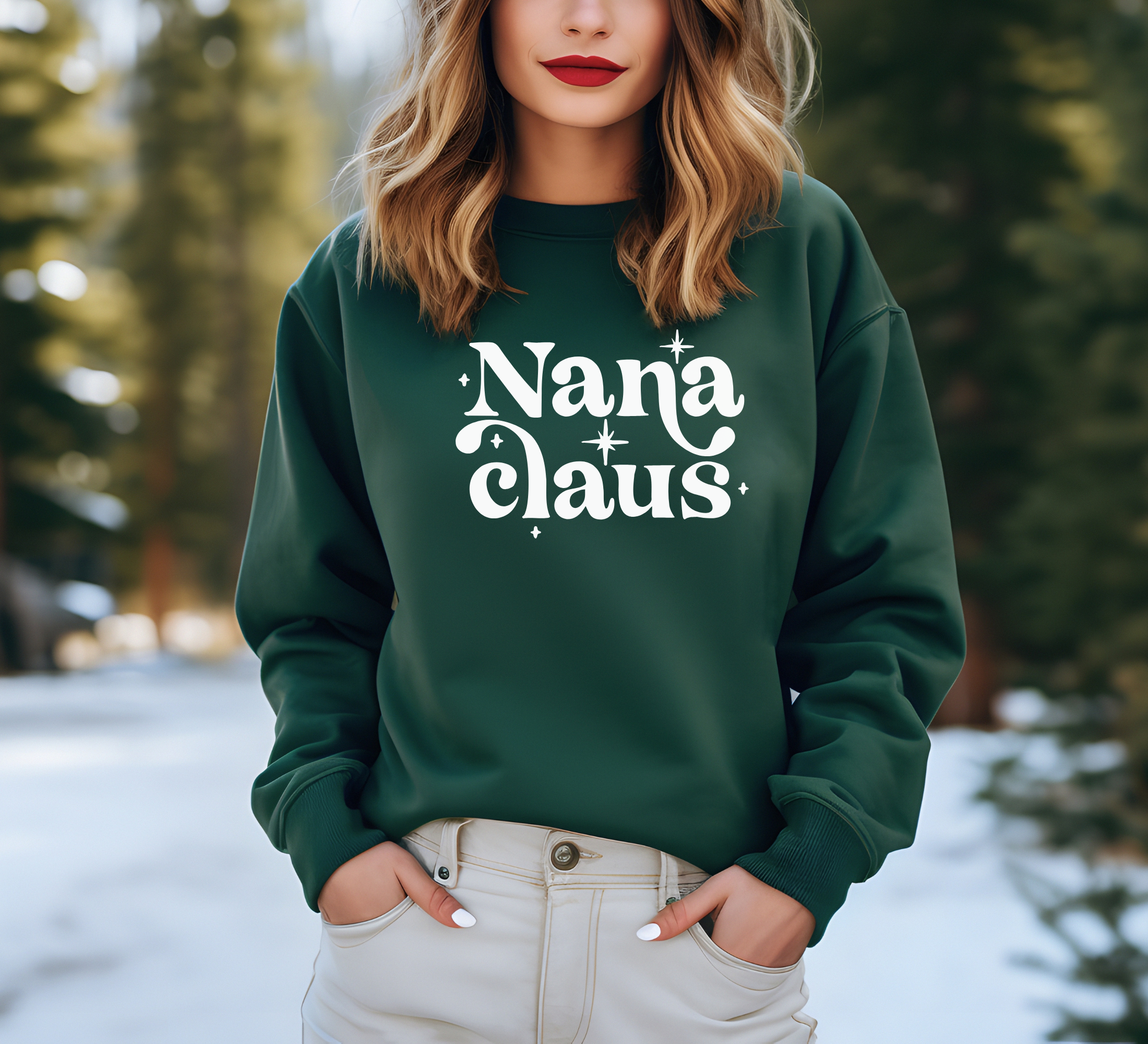 Nana Claus Sweatshirt | Nana Shirts