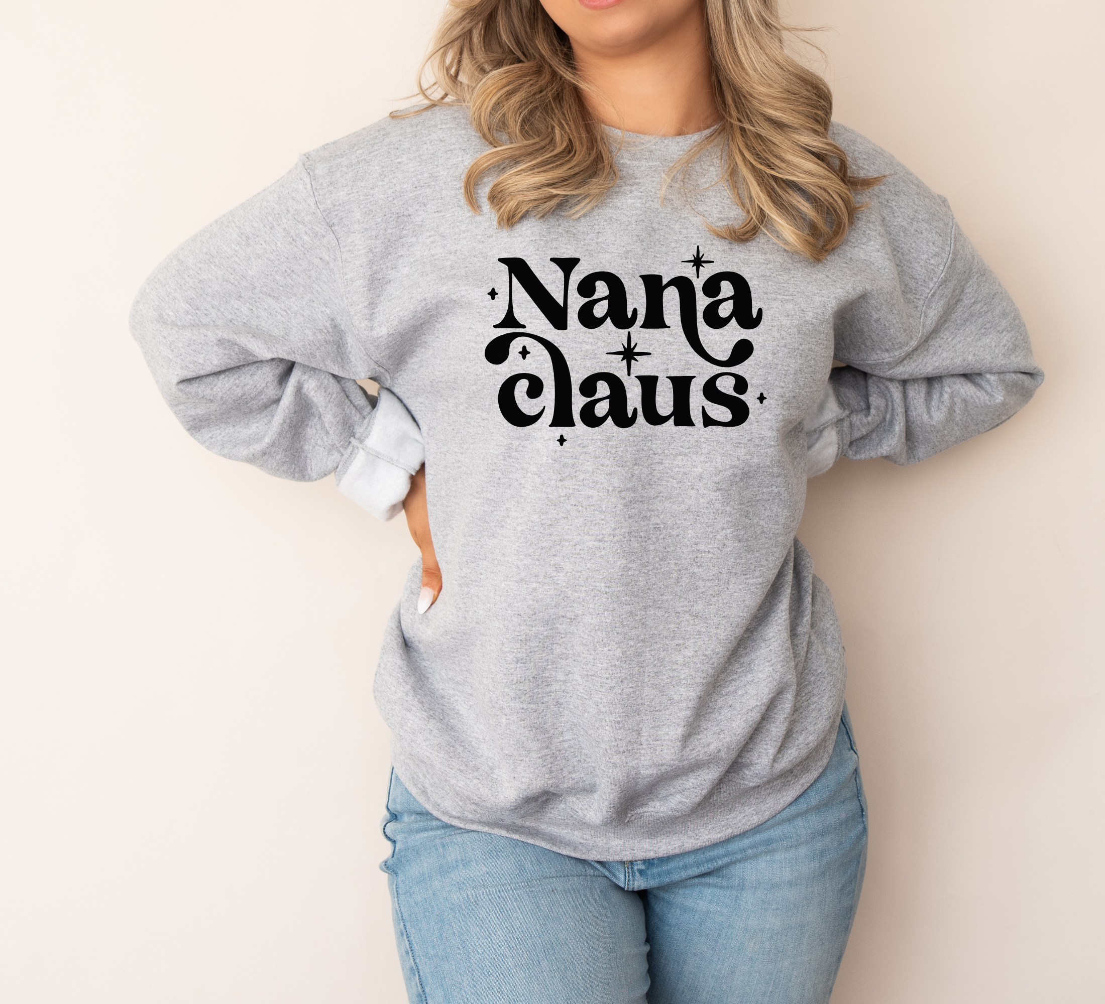 Nana Claus Sweatshirt | Nana Shirts