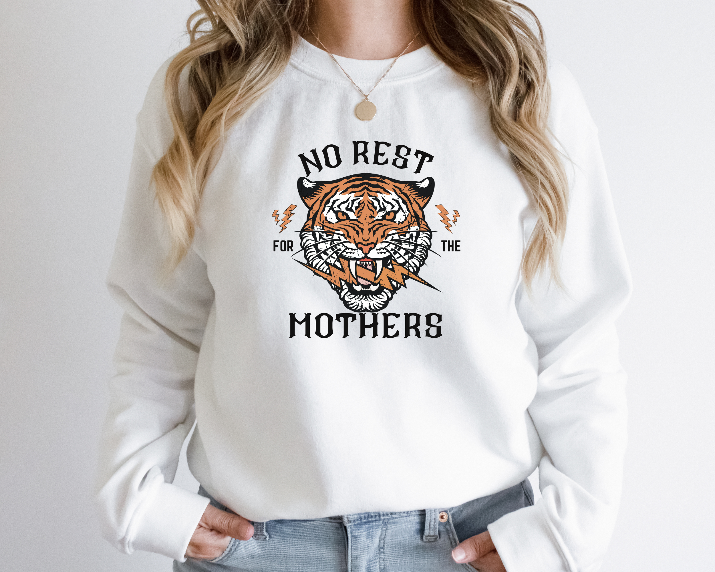 No Rest For Mothers Sweatshirt | Funny Mom Sweatshirt