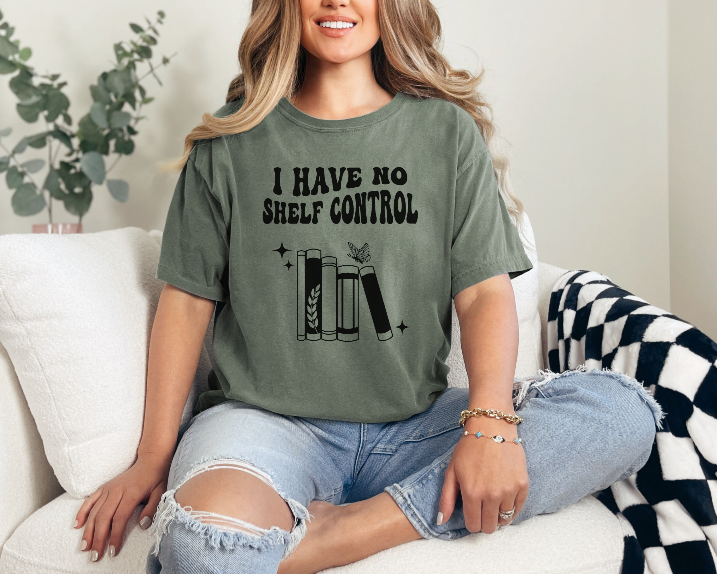 I Have No Shelf Control T-Shirt | Bookish T-Shirt
