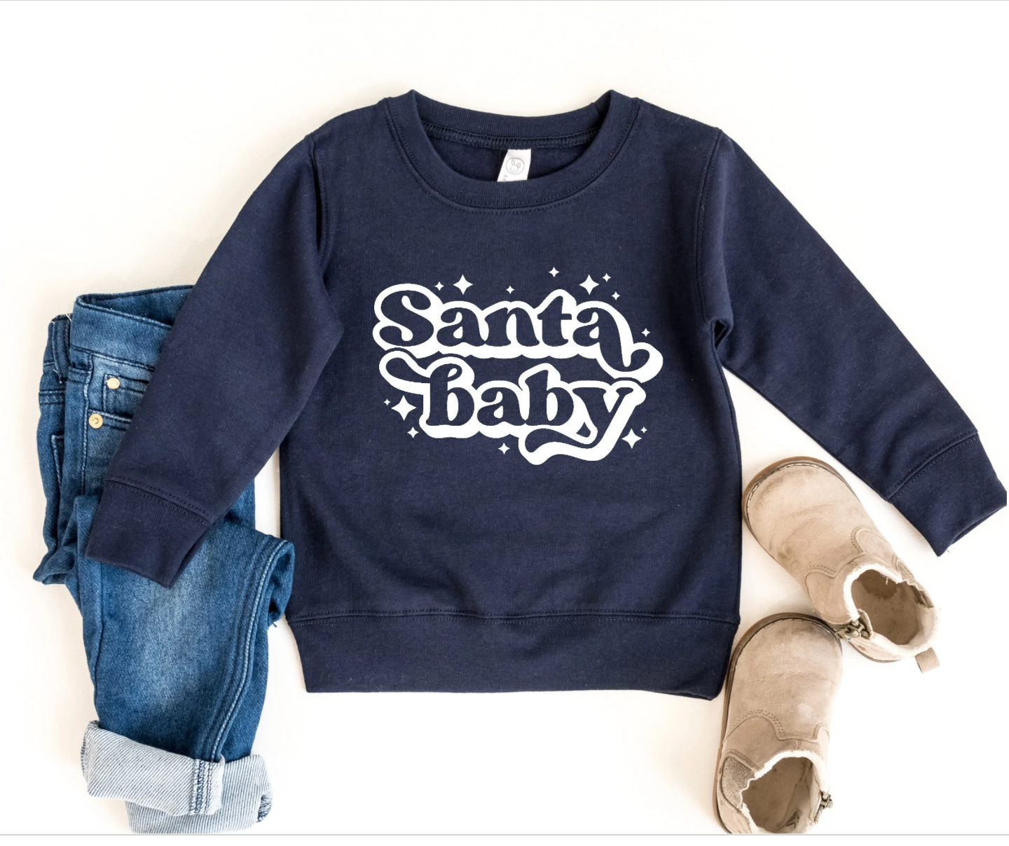 Santa Baby Sweatshirt | Kids Christmas Sweatshirt