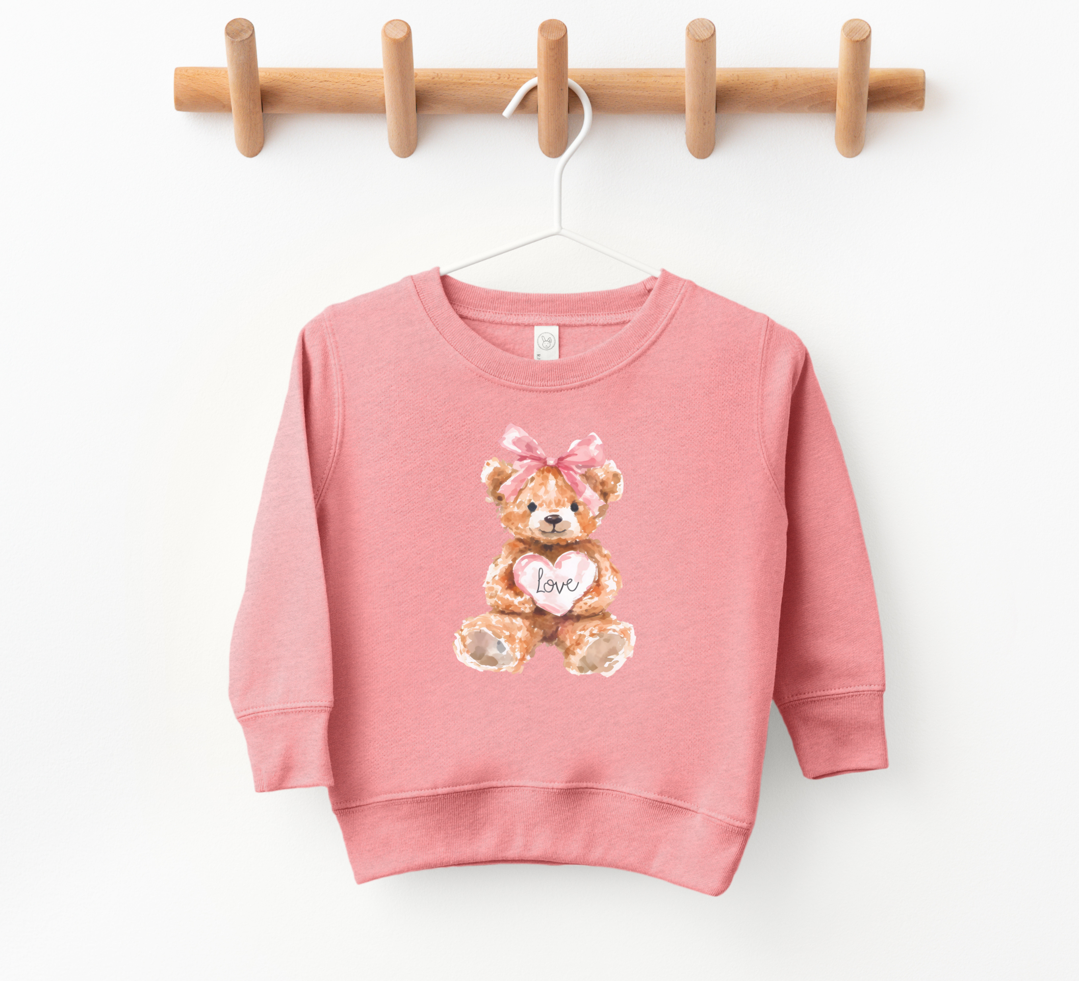 Teddy Bear Love Sweatshirt | Valentine's Day Shirt