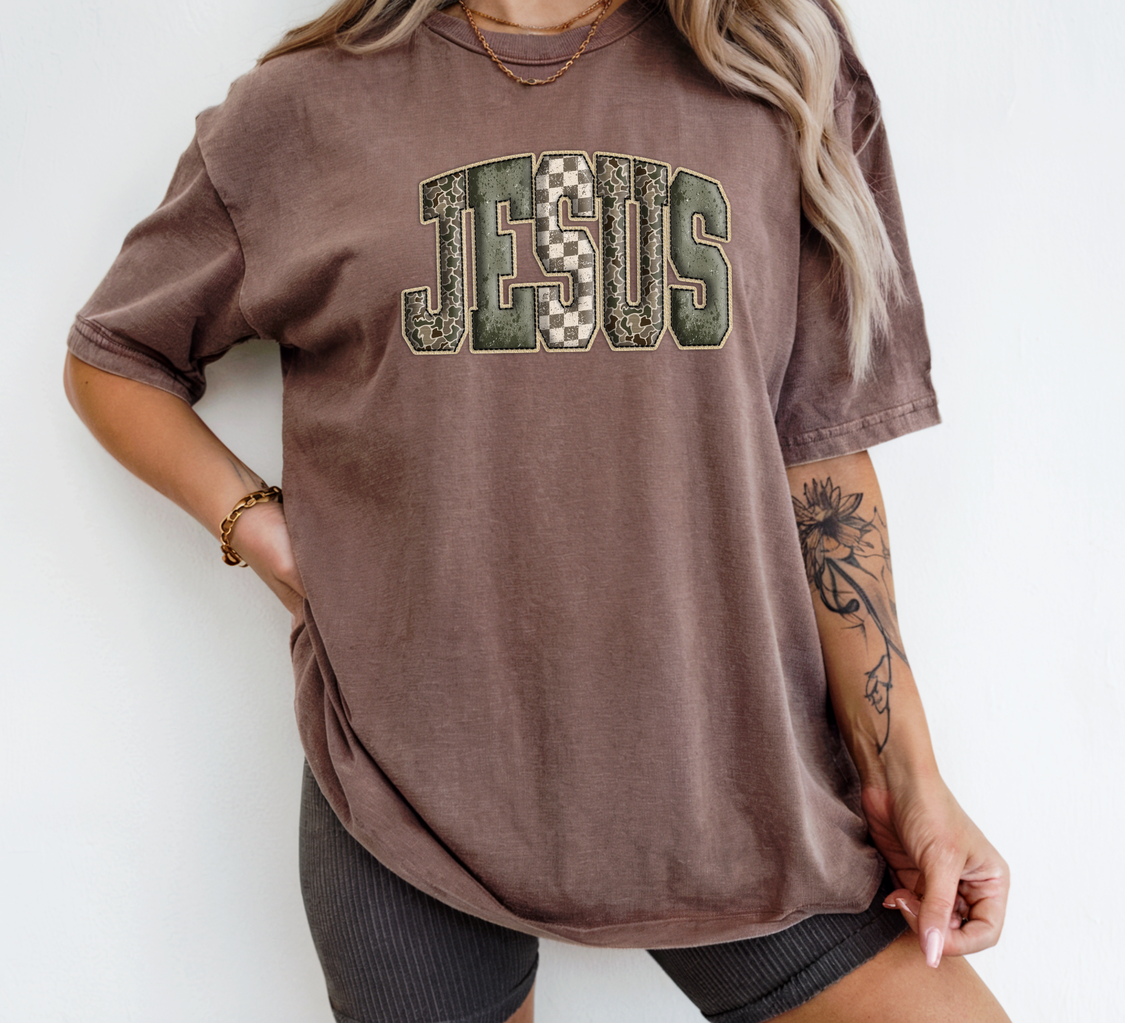 Camo Jesus T-Shirt | Christian Shirt