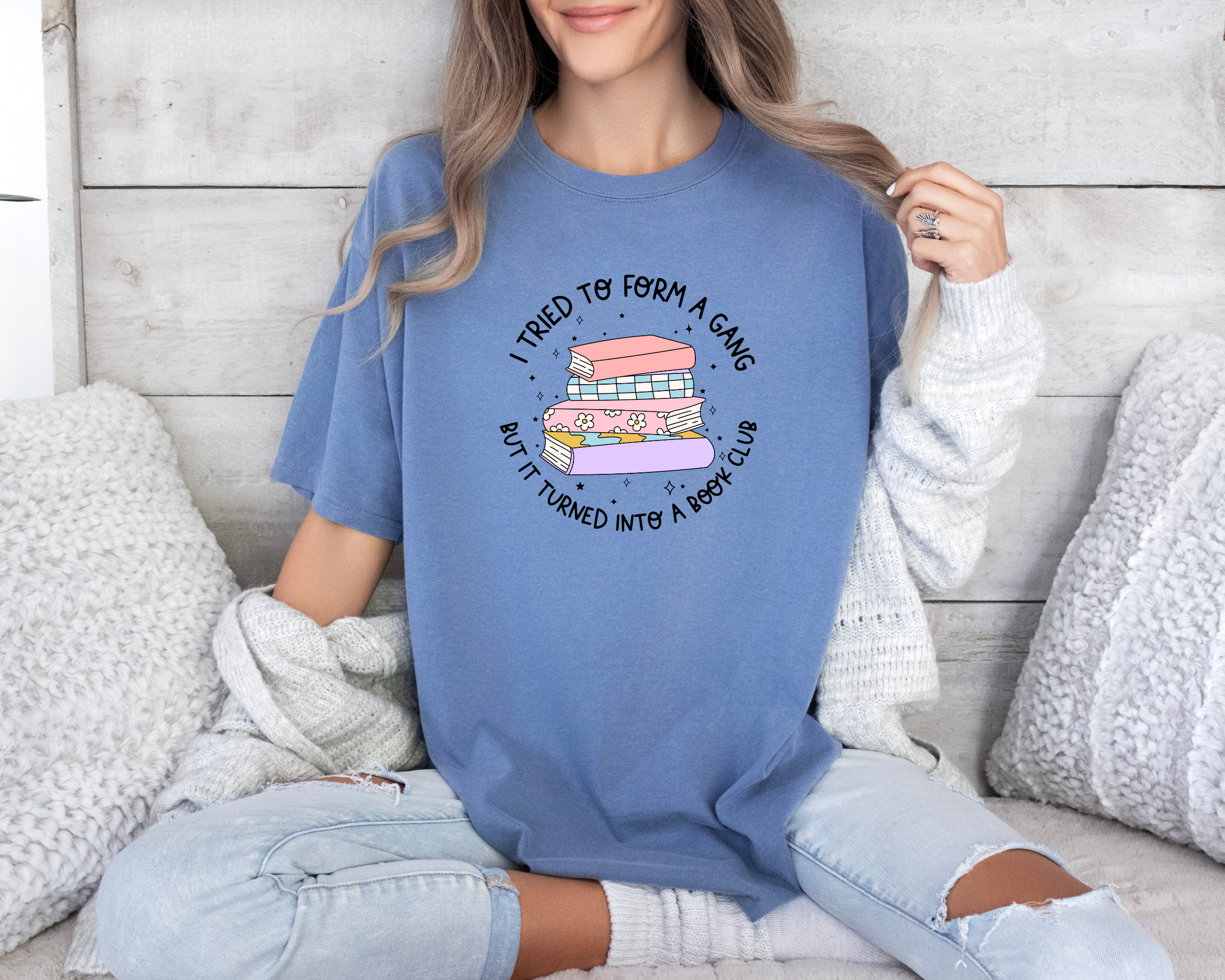 Turned into a book club shirt