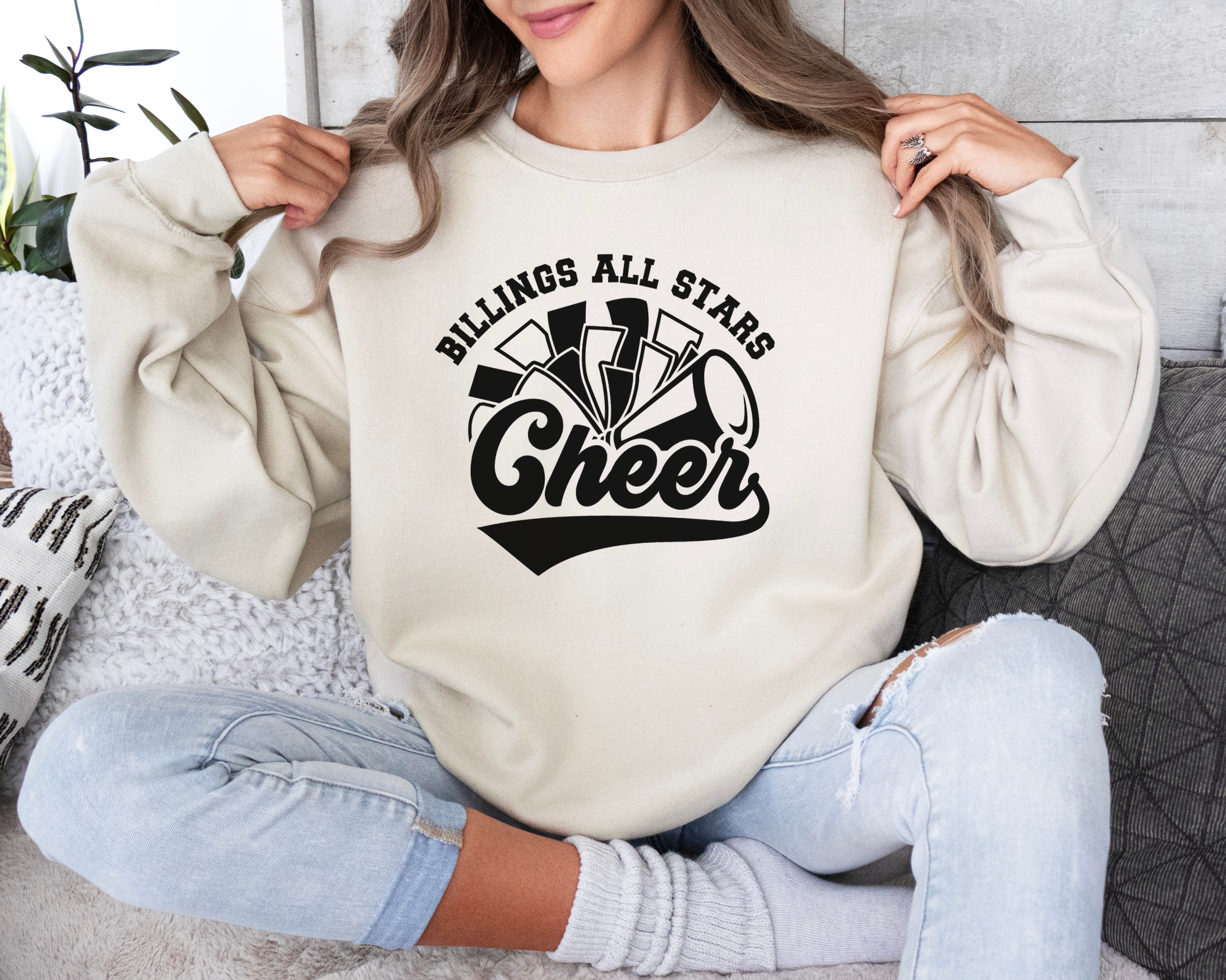 Billings All Stars retro sweatshirt