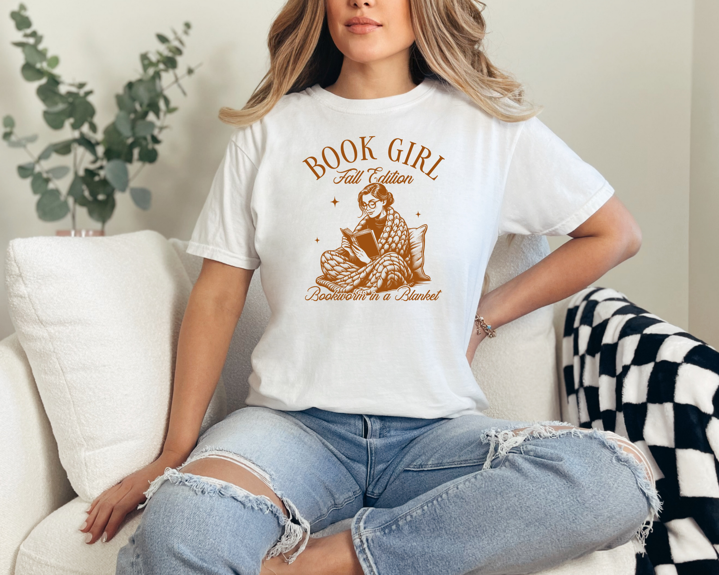 Book girl fall edition shirt