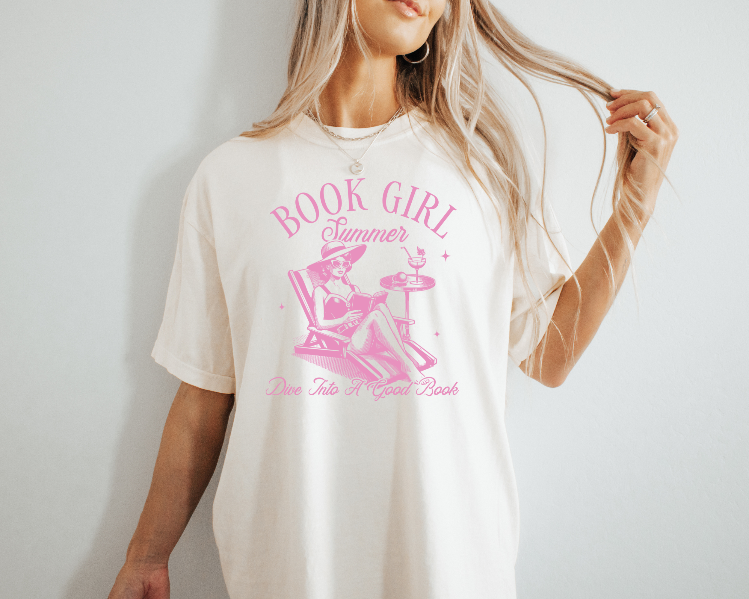 Book Girl Summer T-Shirt | Bookish Shirt