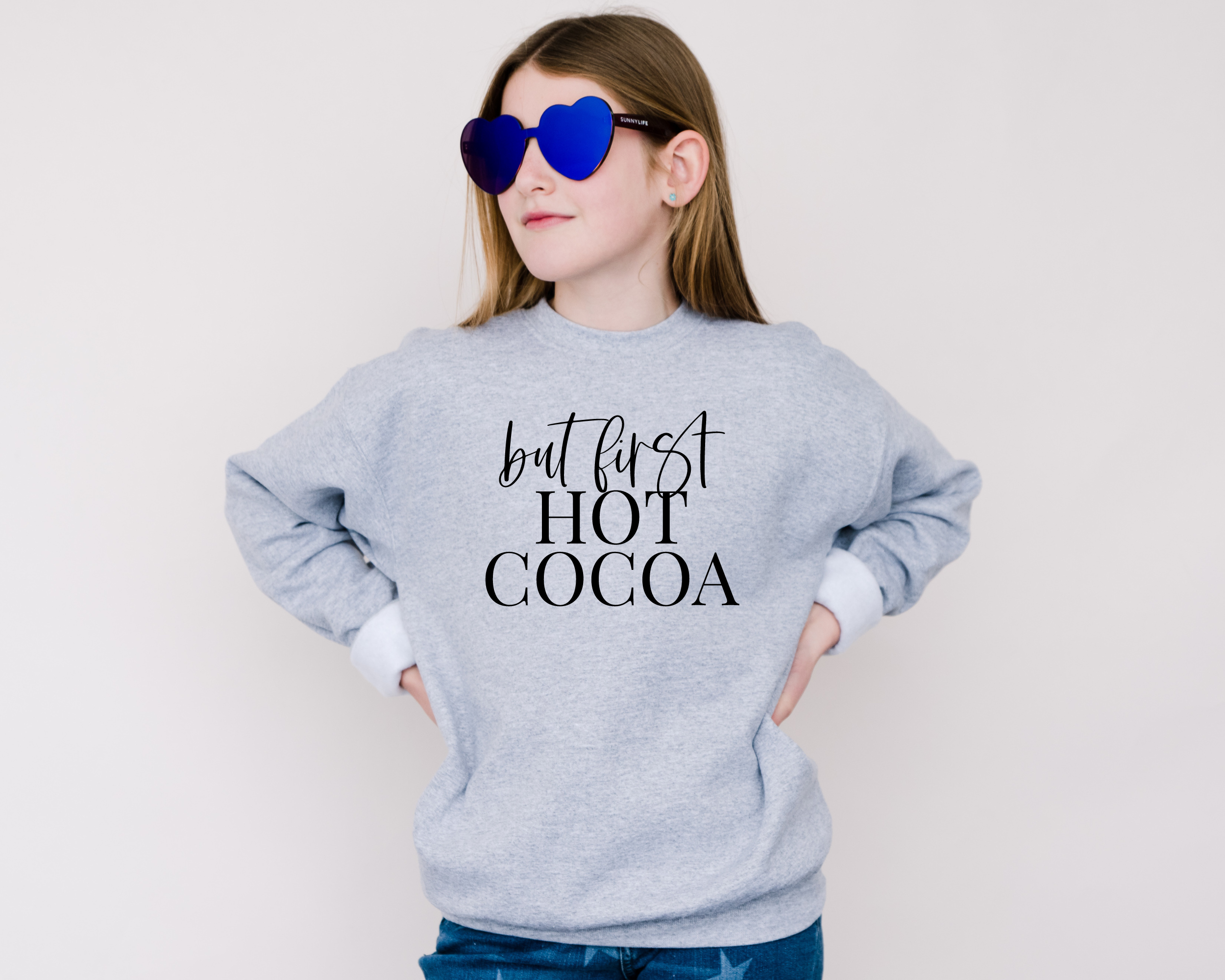 But First Hot Cocoa Sweatshirt