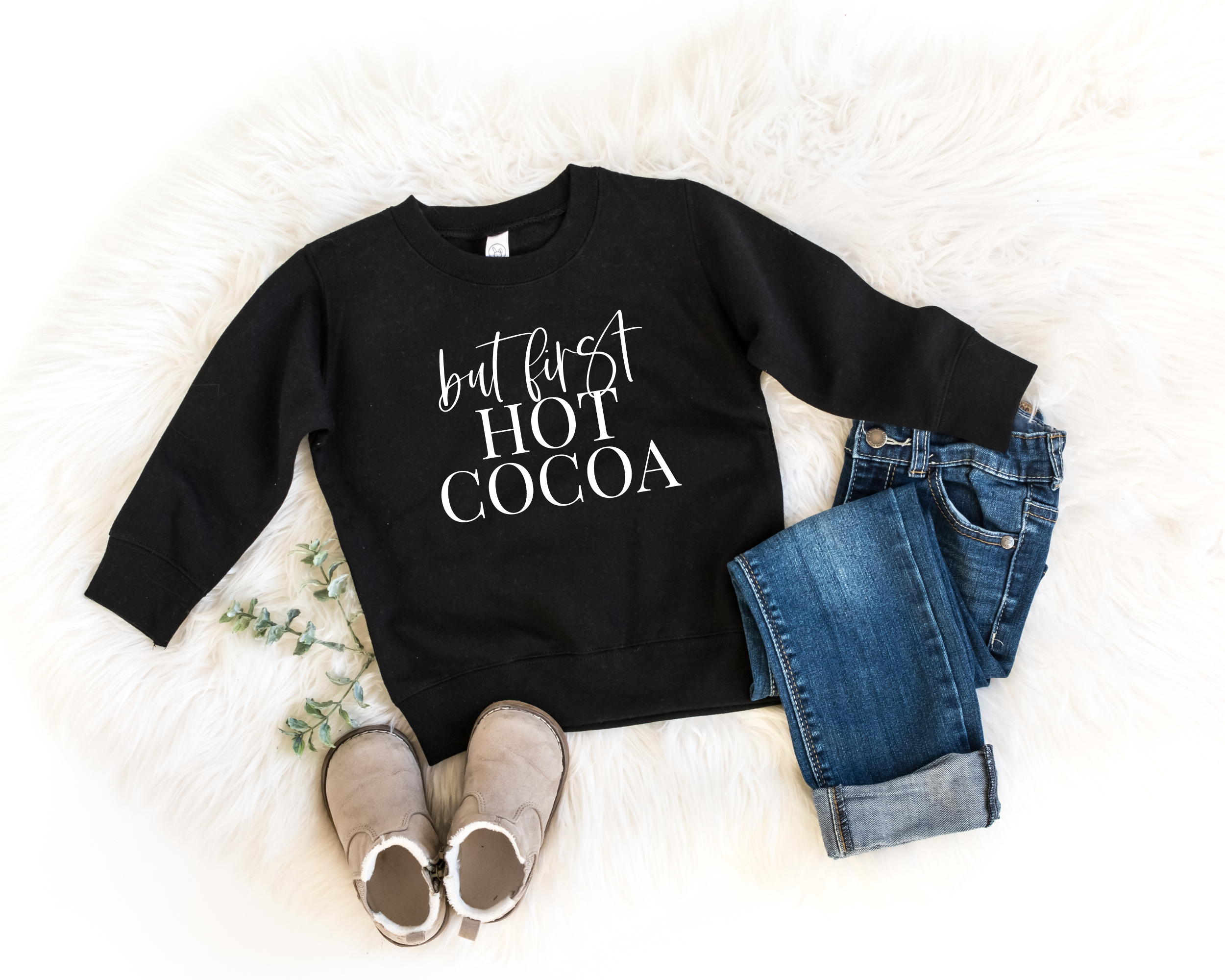 But First Hot Cocoa Sweatshirt | Funny Fall Sweatshirt