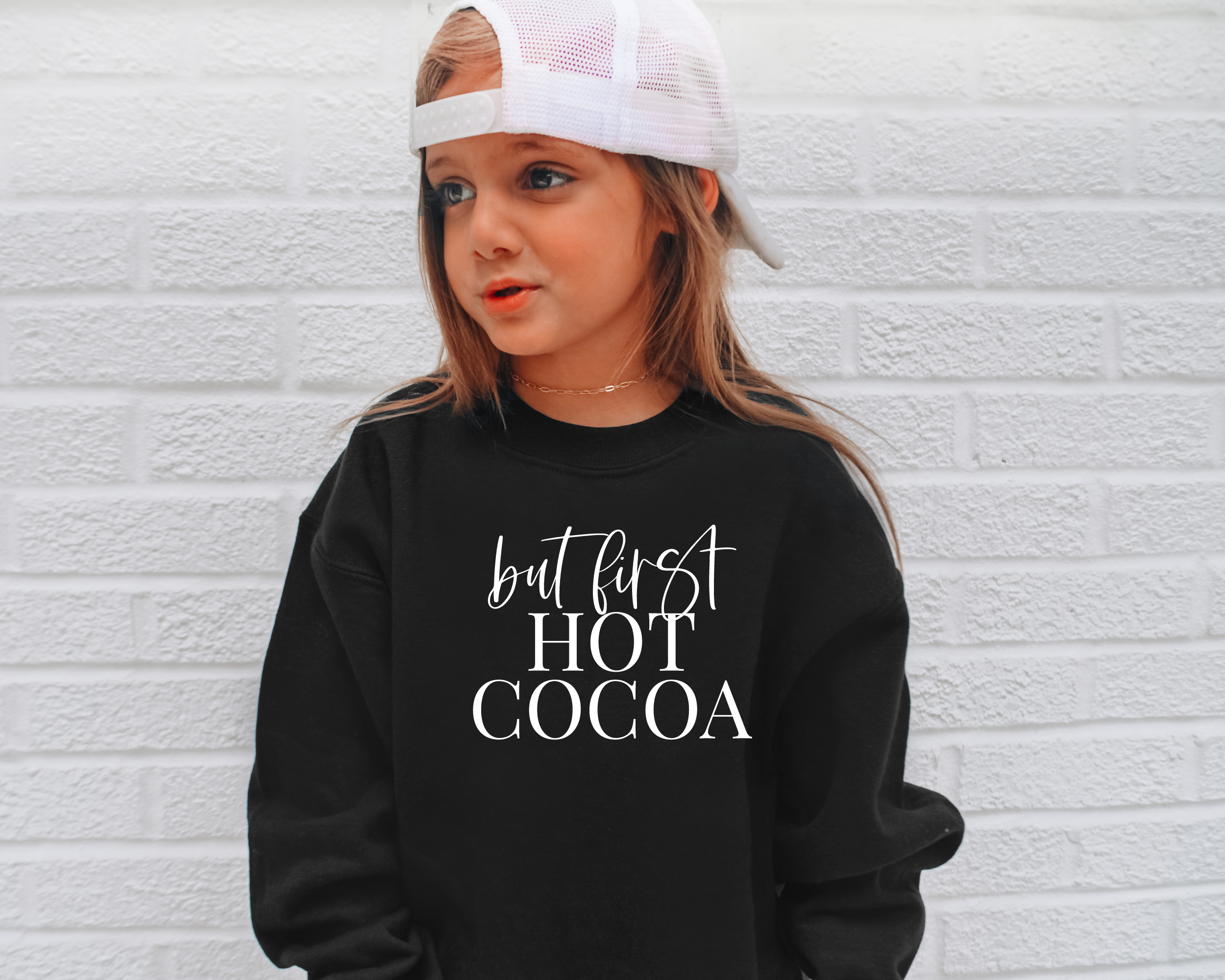 But First Hot Cocoa Sweatshirt