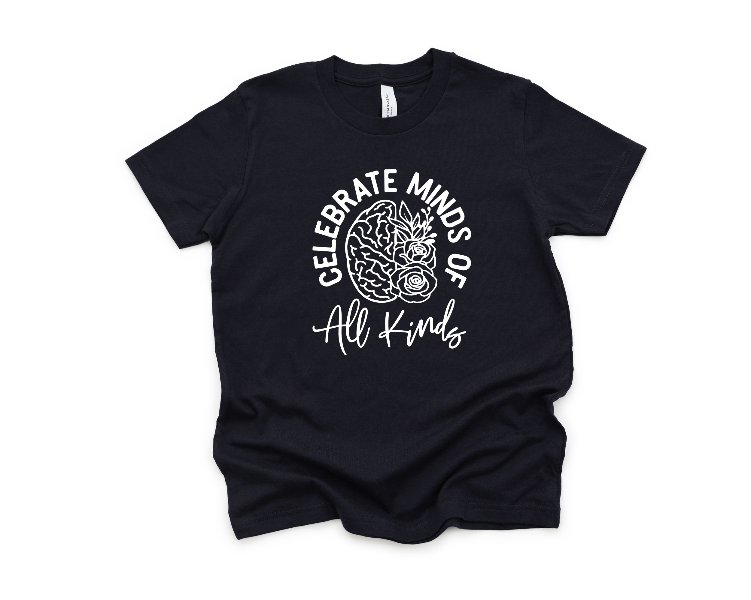 Celebrate minds - kids autism shirt