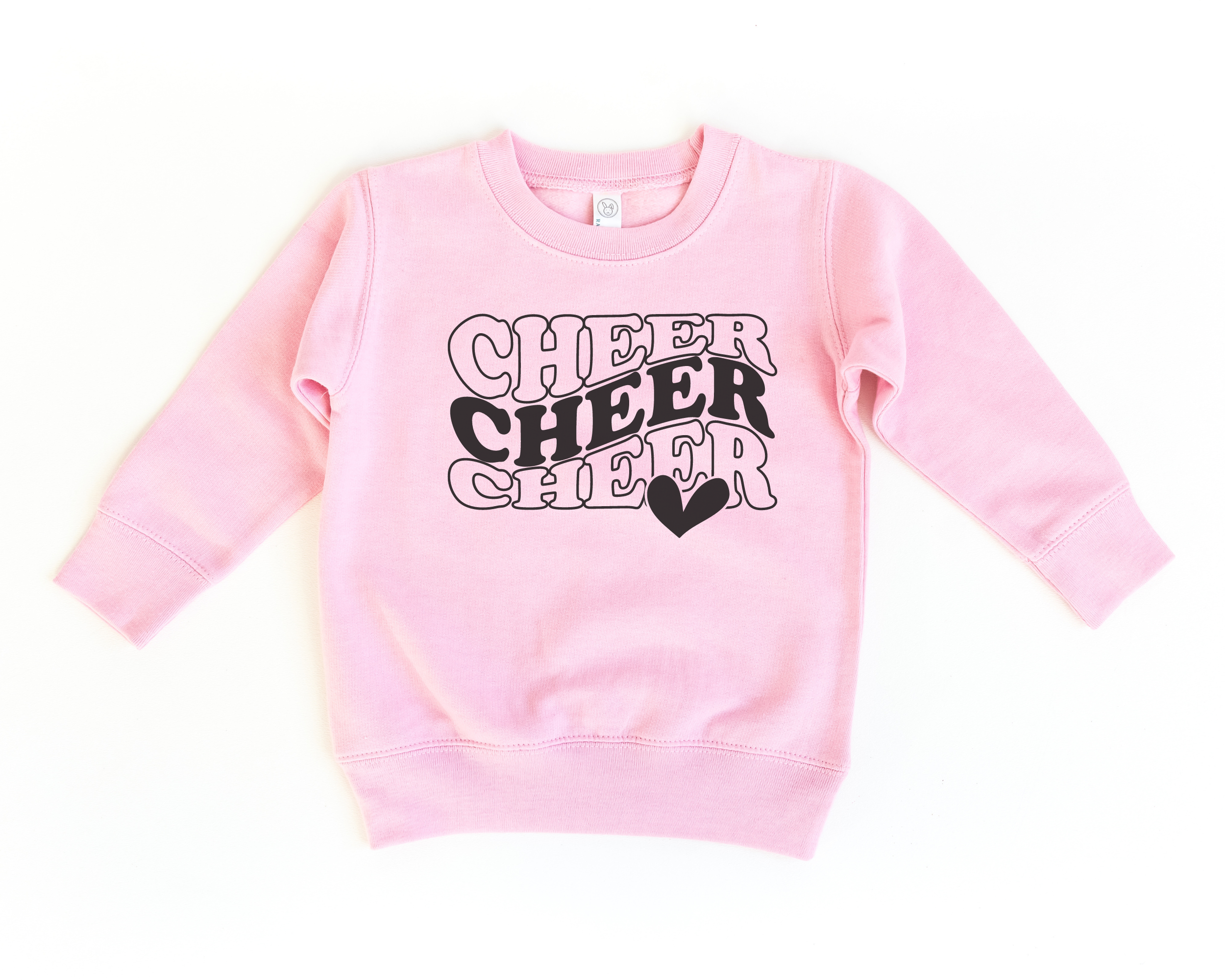 Cheer Stacked Sweatshirt | Cheerleader Sweatshirt