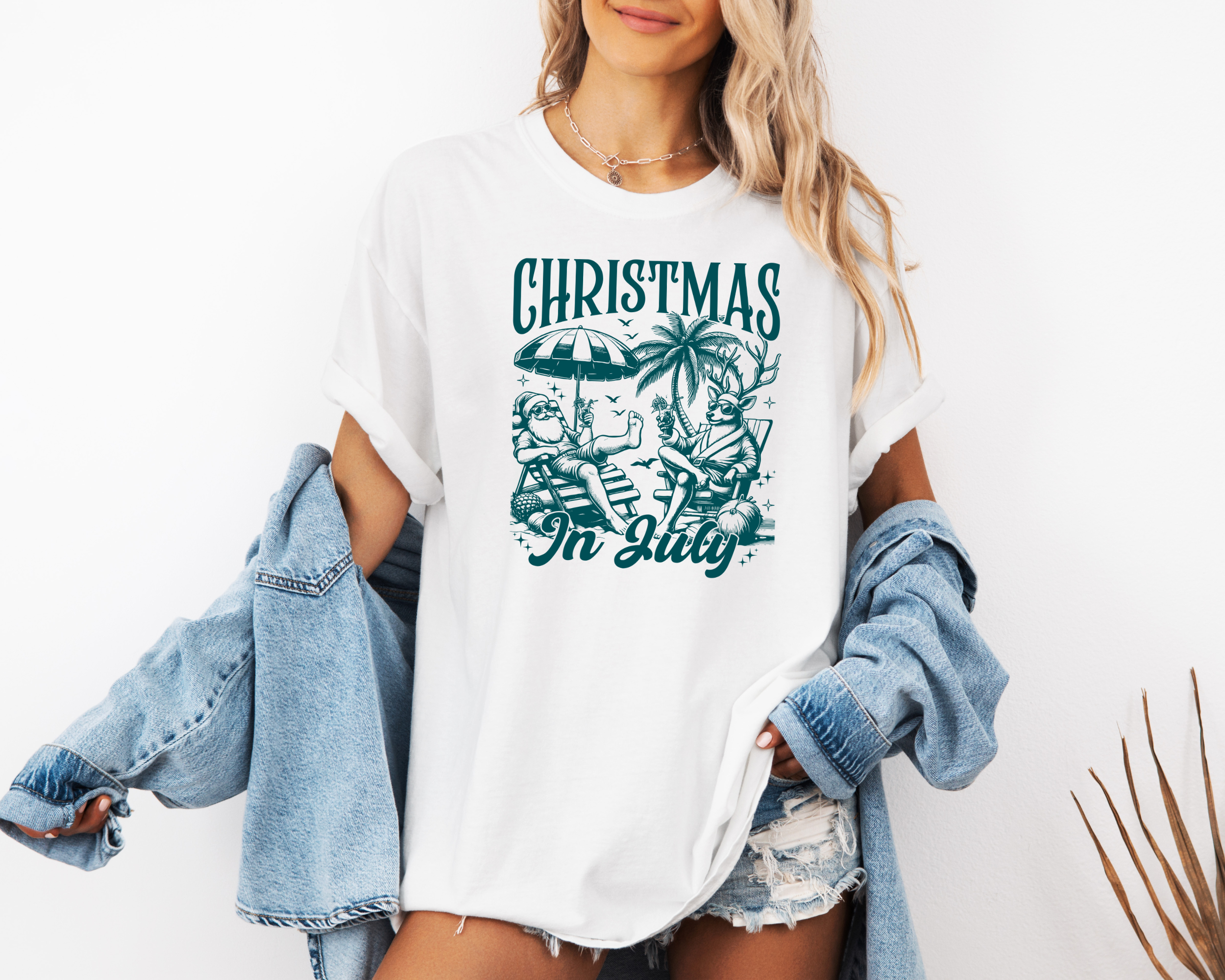 Christmas In July Beach Shirt | Christmas Shirts