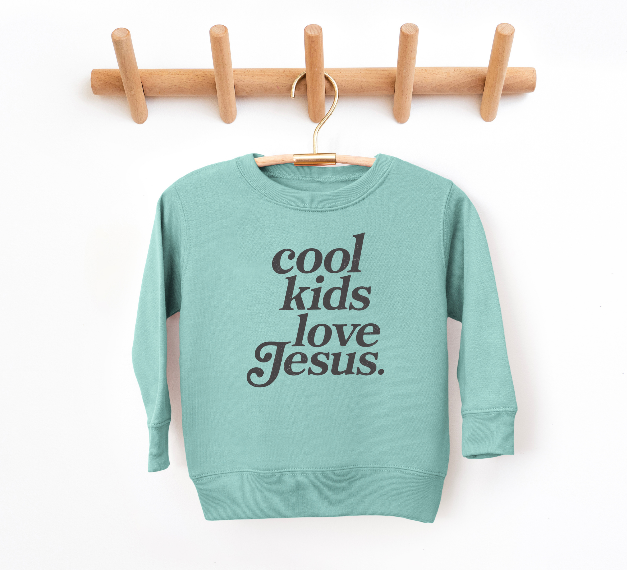 Cool Kids Love Jesus Sweatshirt | Christian Shirts