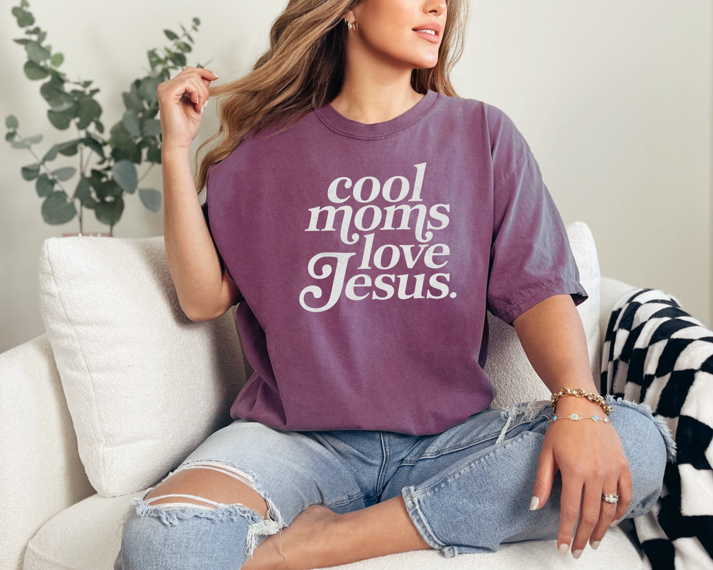 Cool Moms Love Jesus Shirt | Christian Shirts