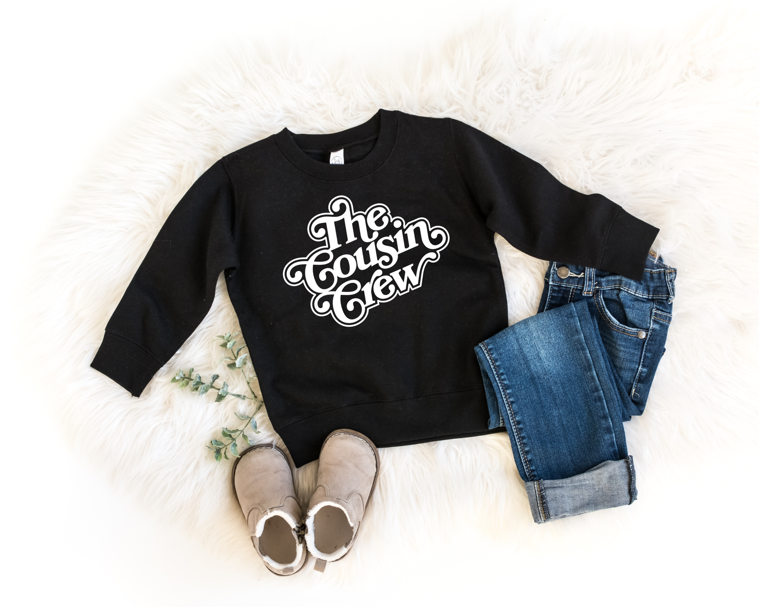 Retro Cousin Crew Sweatshirts