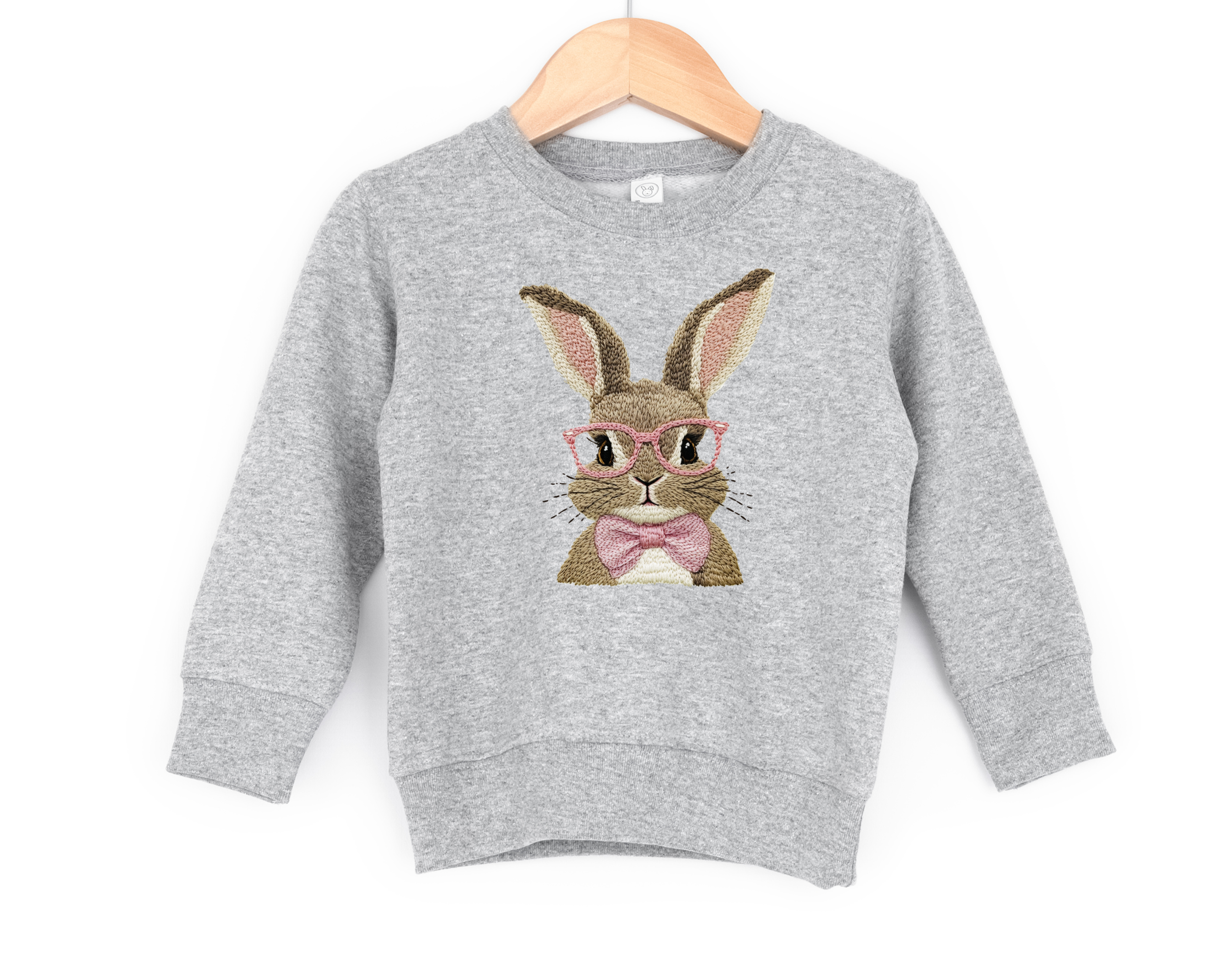 Vintage Easter bunny - kids sweatshirt