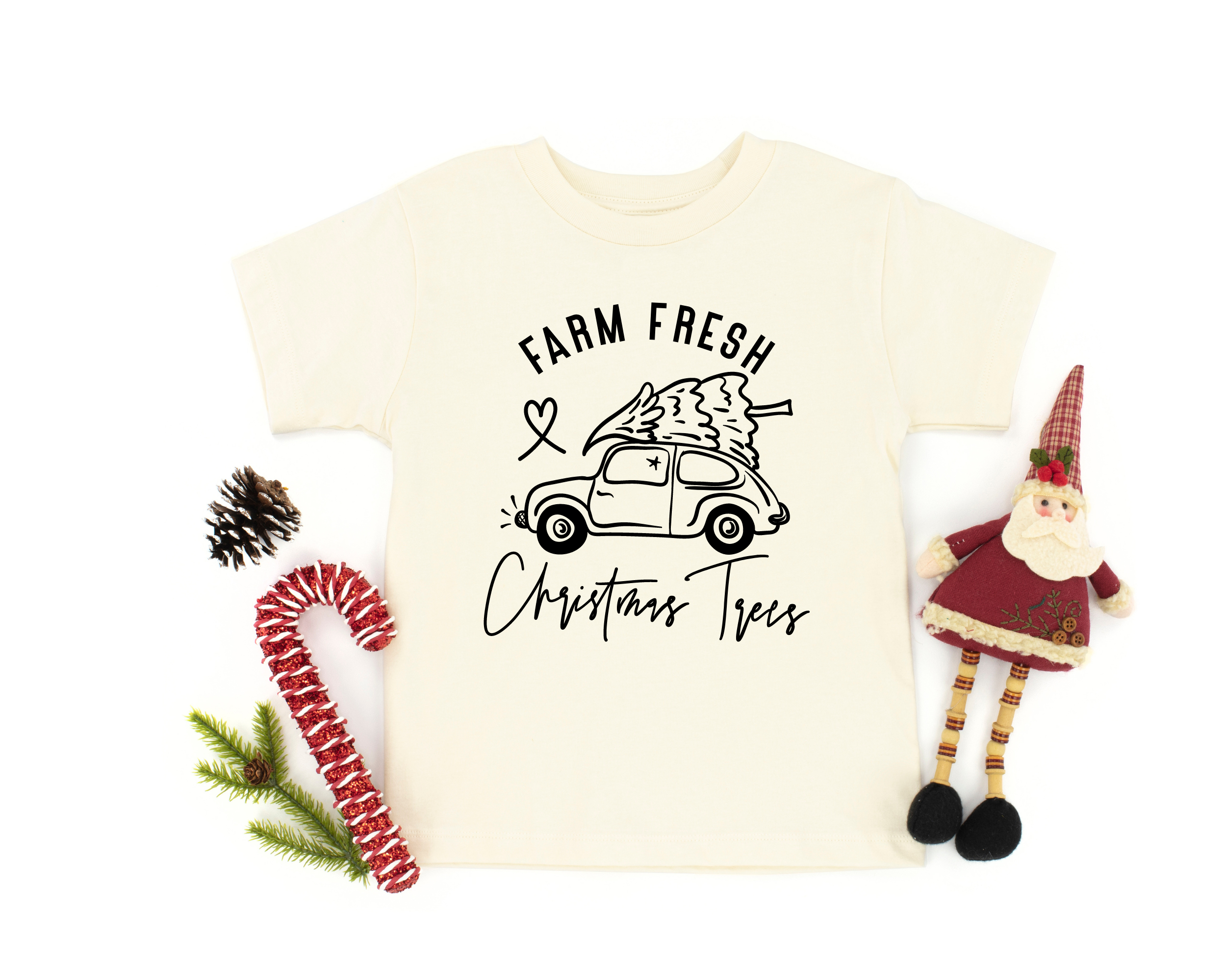 Farm fresh Christmas trees tshirt