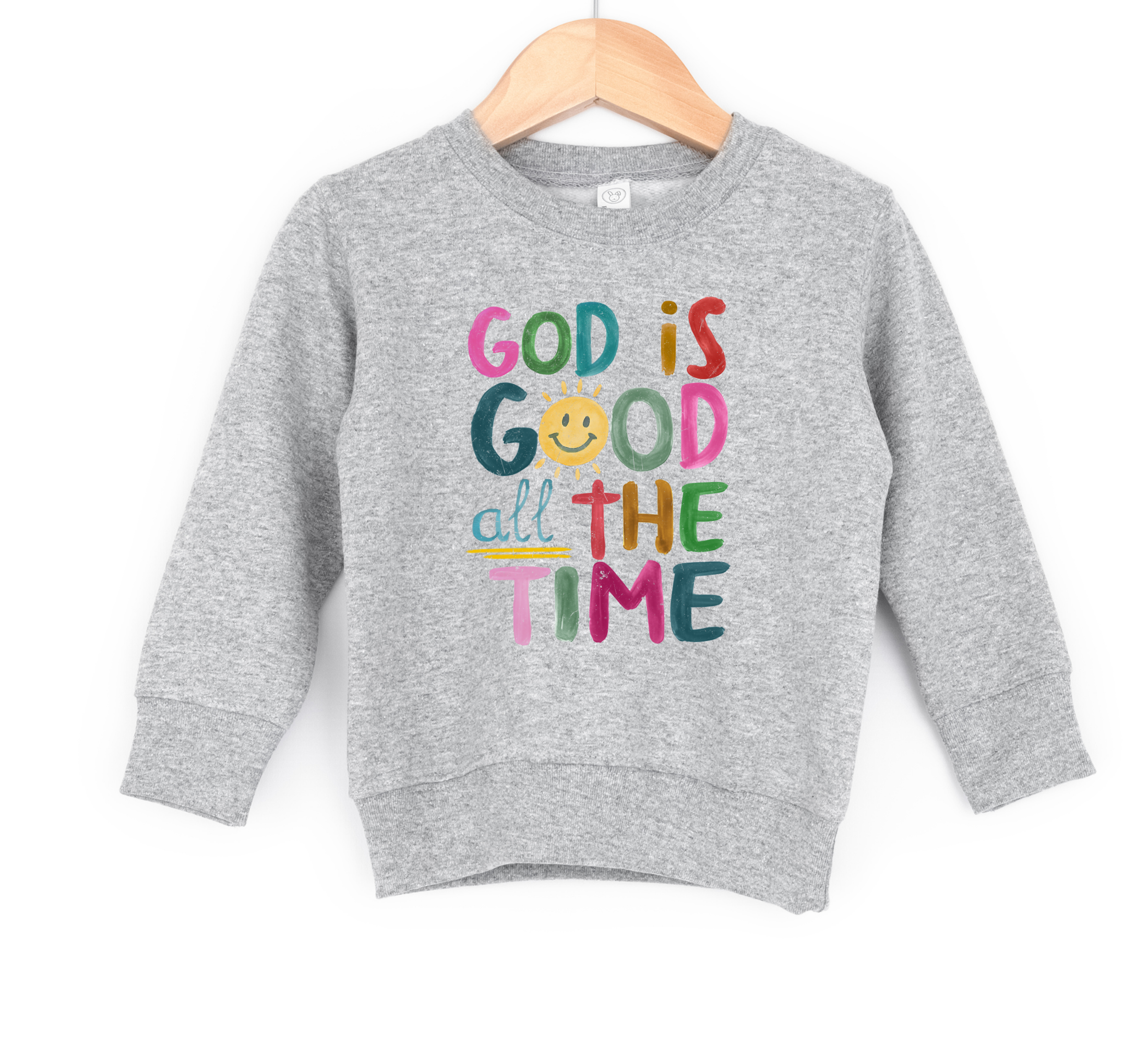 God Is Good All The Time Sweatshirt | Kids Christian Sweatshirt