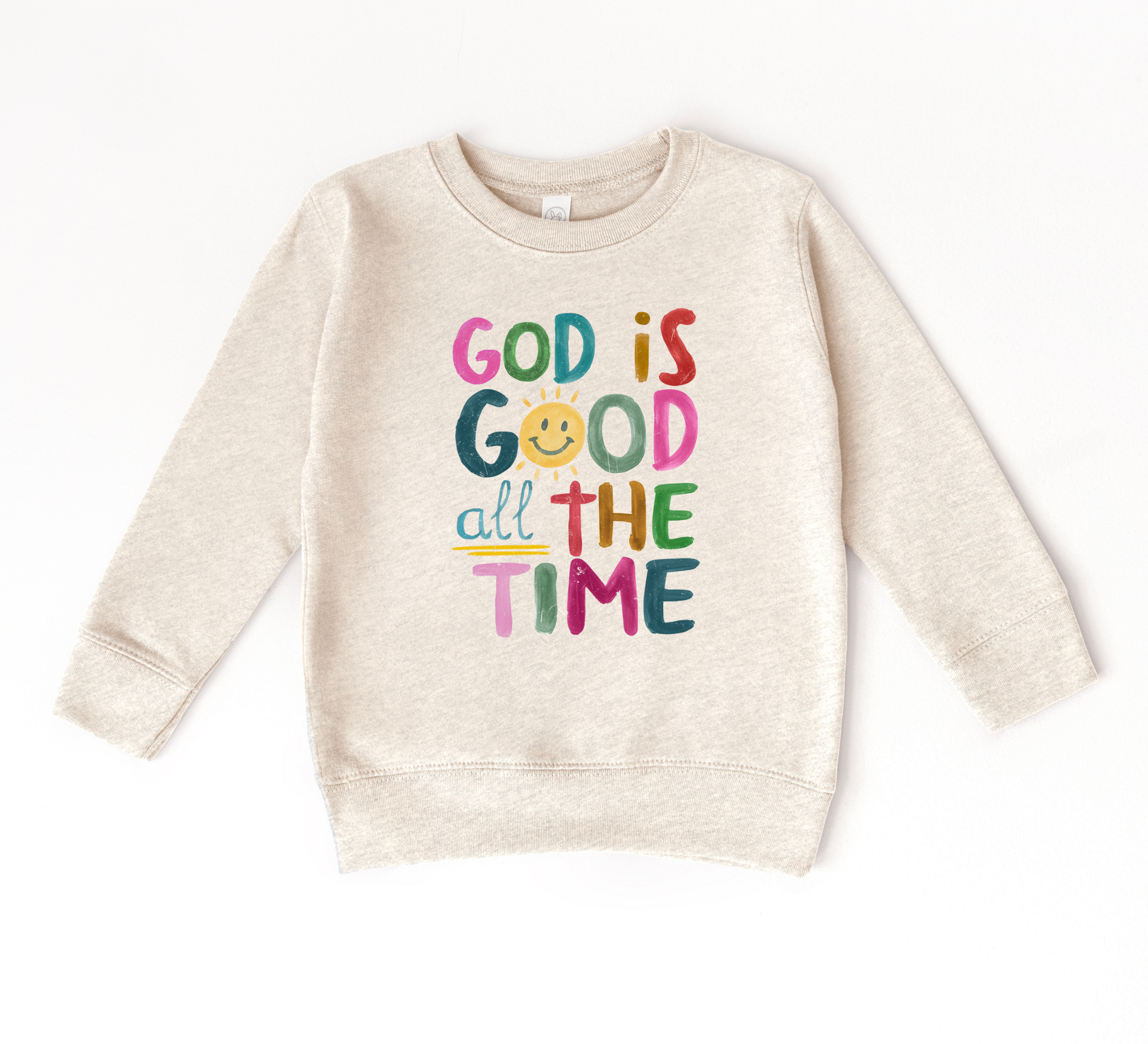 God Is Good All The Time Sweatshirt | Kids Christian Sweatshirt