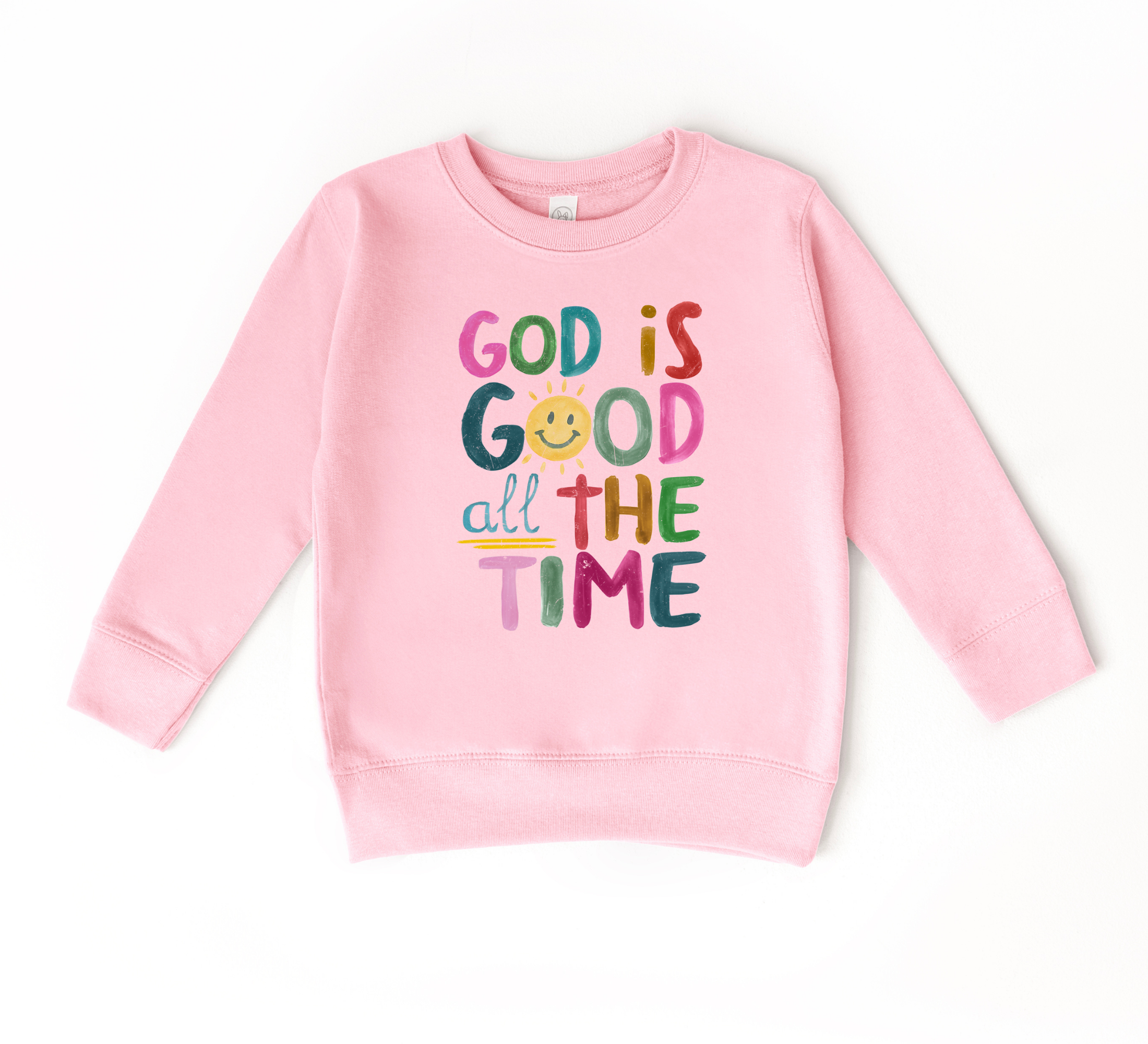 God Is Good All The Time Sweatshirt | Kids Christian Sweatshirt