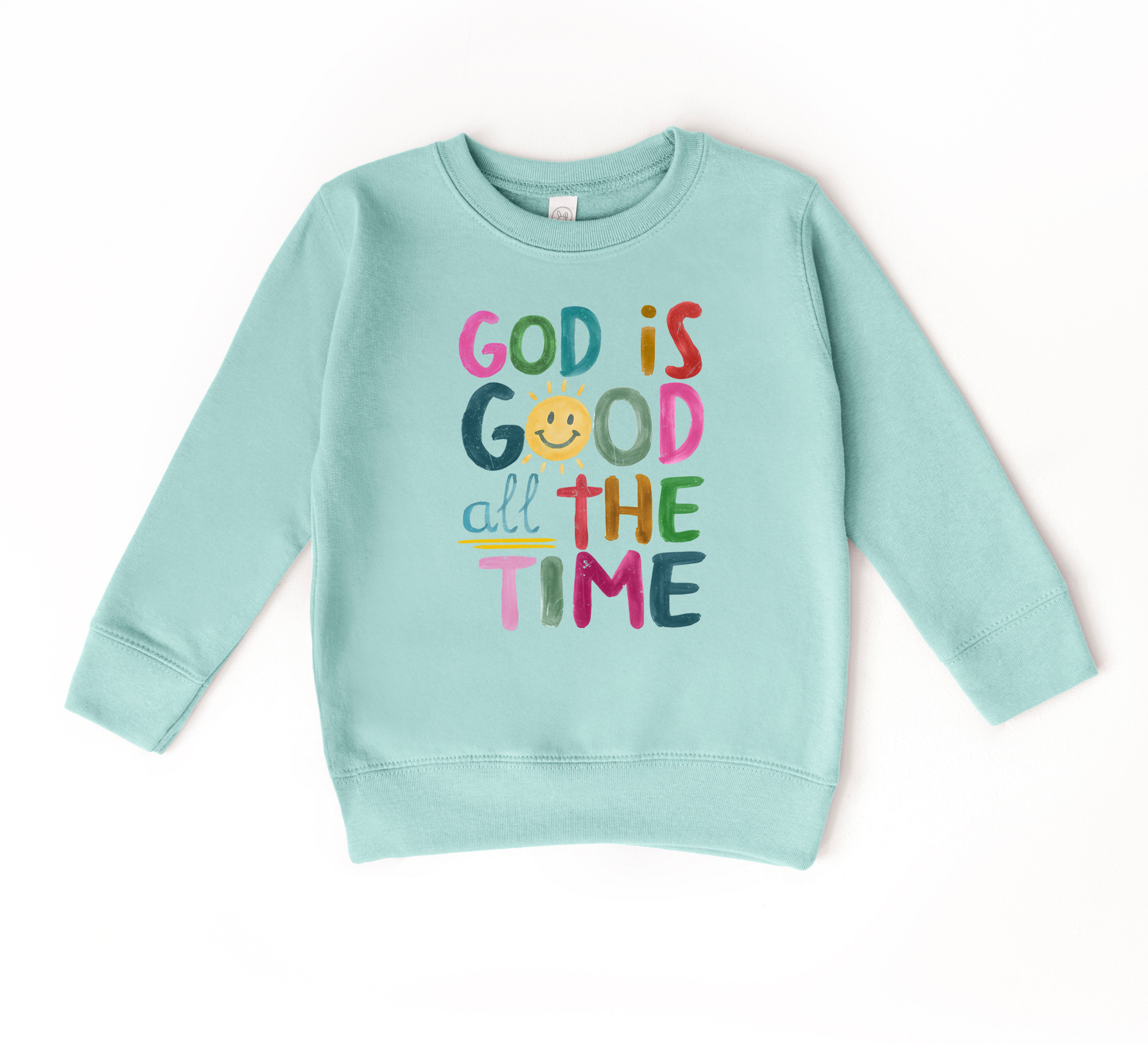 God Is Good All The Time Sweatshirt | Kids Christian Sweatshirt