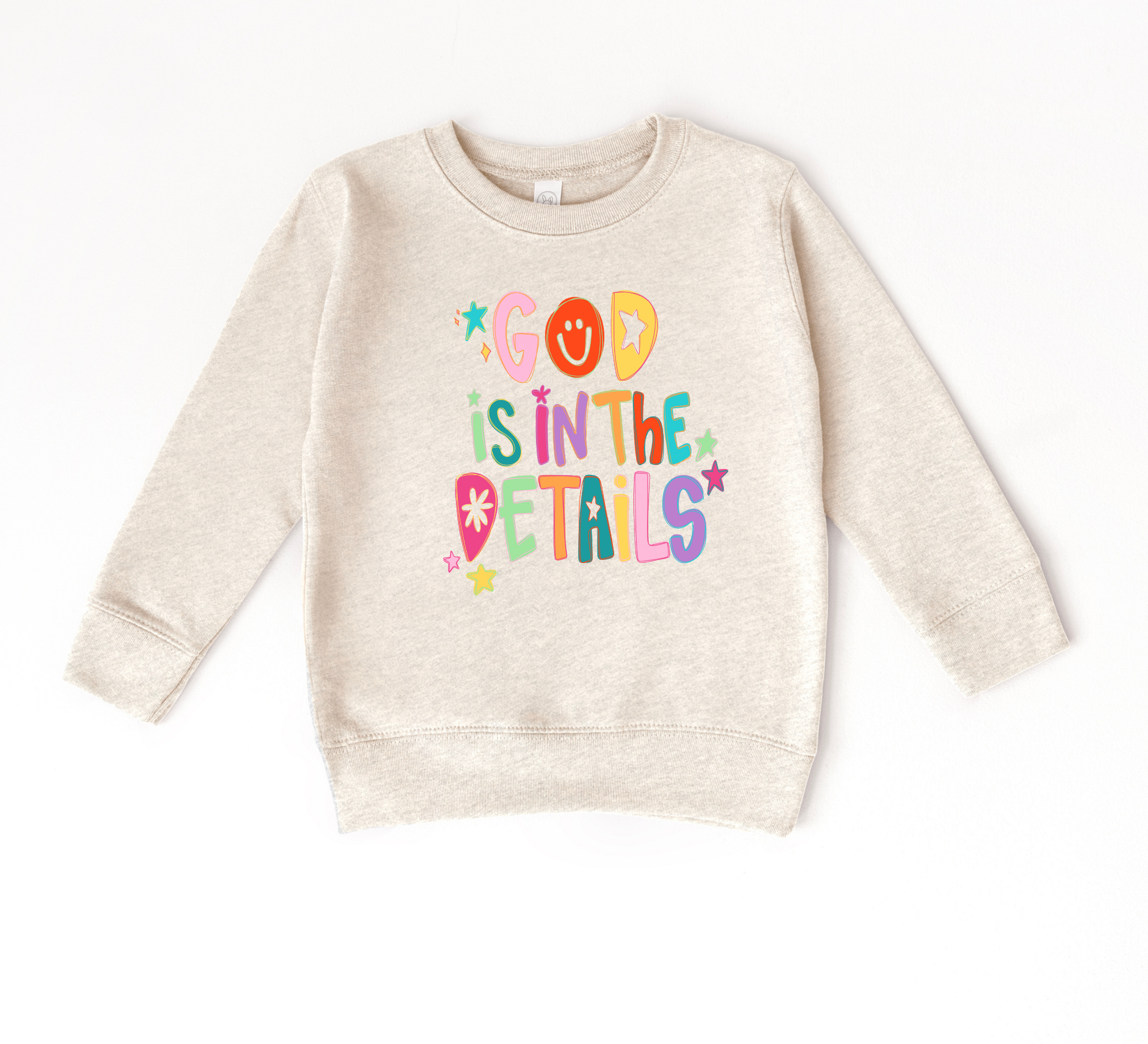 God Is In The Details Sweatshirt | Kids Christian Sweatshirt