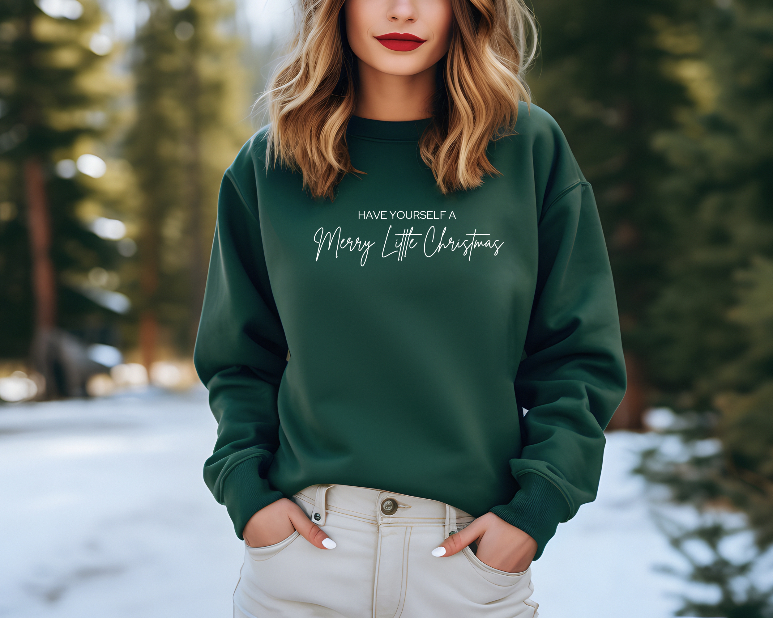 Have Yourself A Merry Little Christmas Sweatshirt | Merry Christmas Shirt