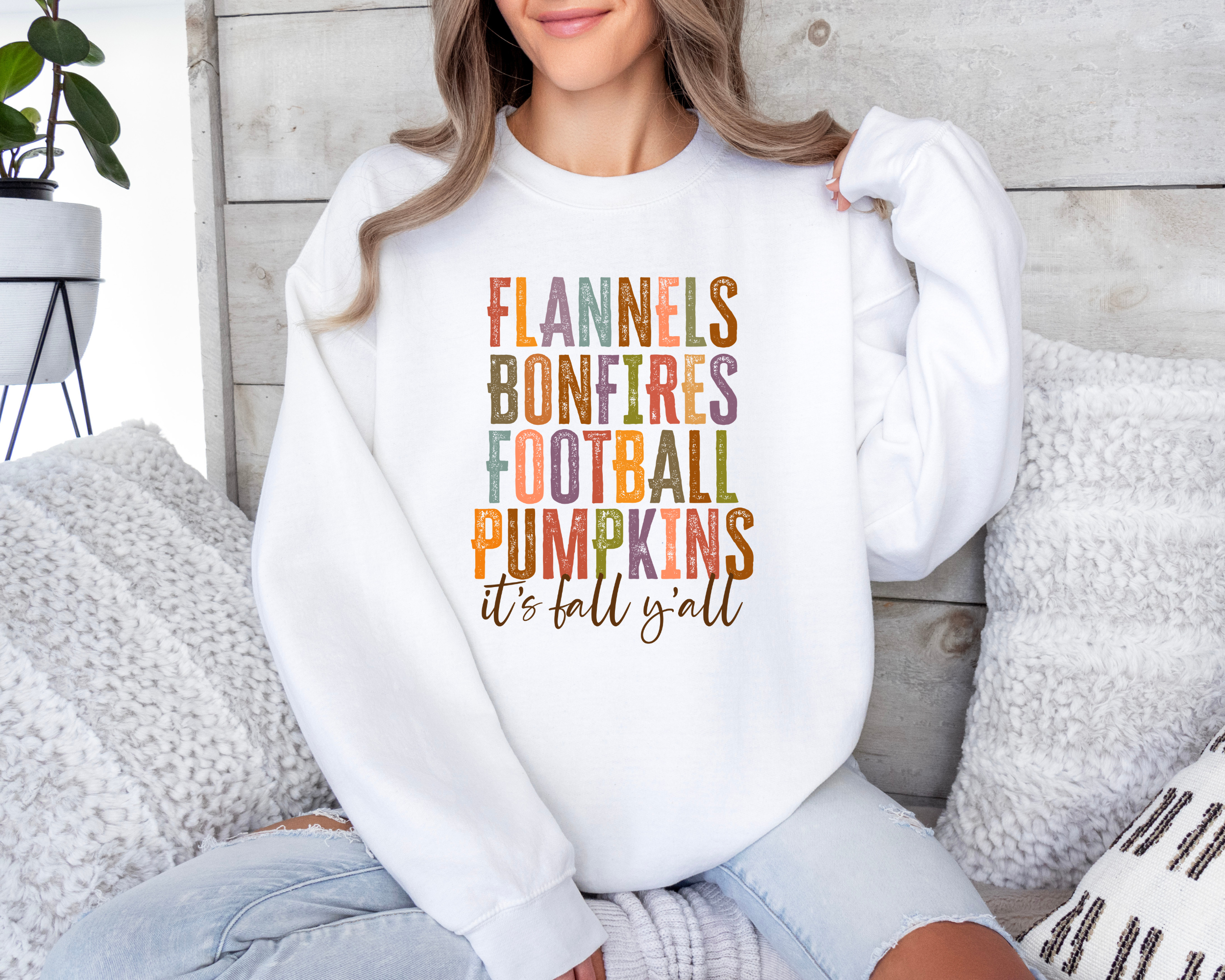 It's Fall Ya'll Sweatshirt | Women's Fall Sweatshirt
