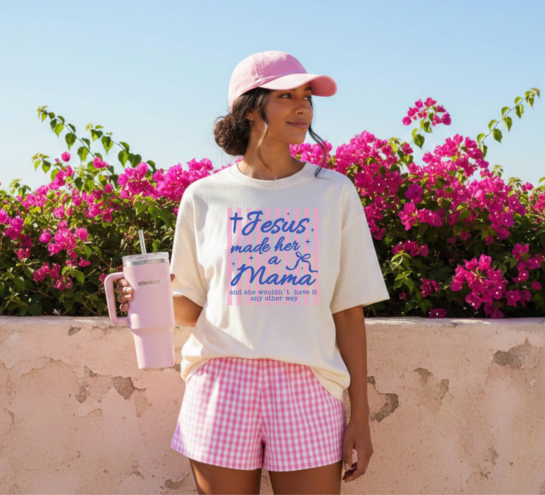 Jesus Made Her A Mama T-Shirt