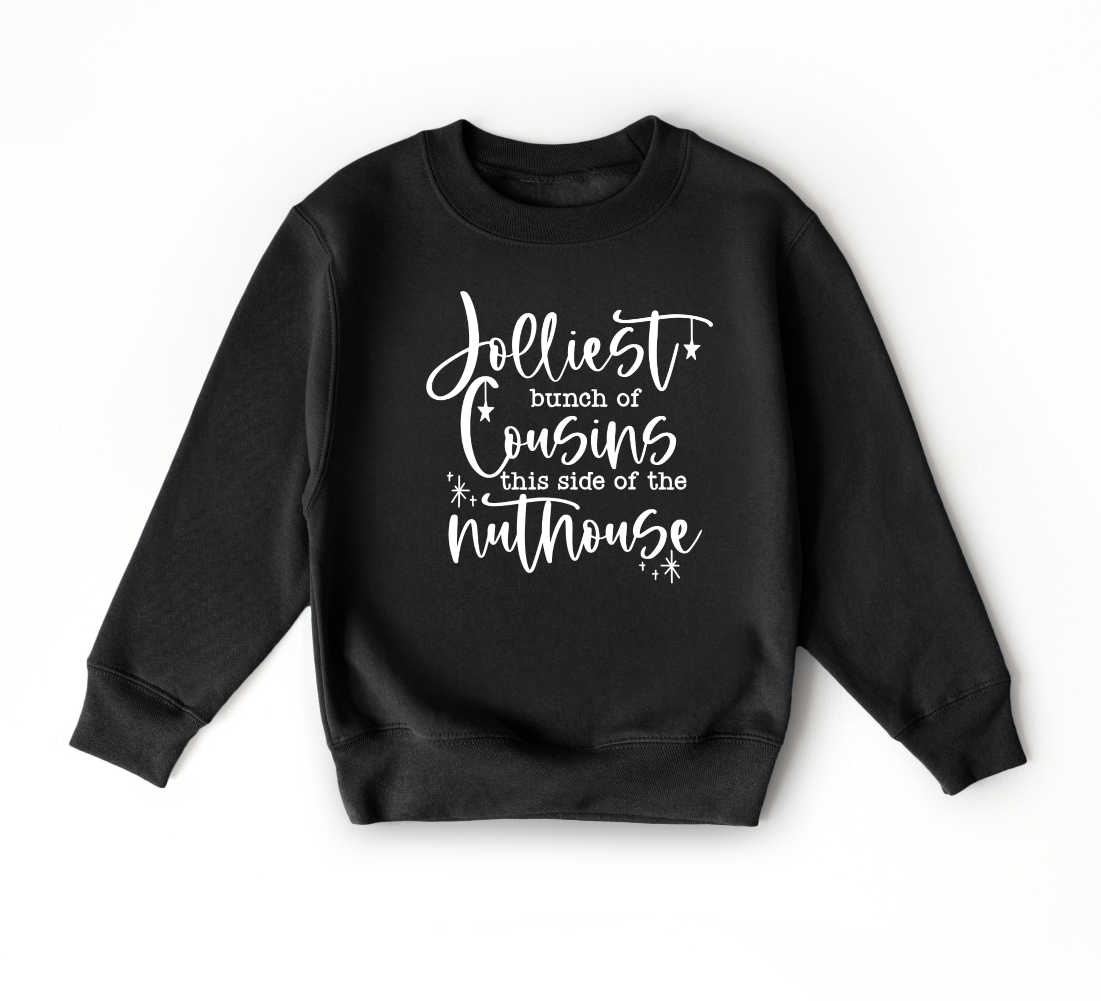 Jolliest Bunch of Cousins Christmas Sweatshirt | Cousin Crew Shirts