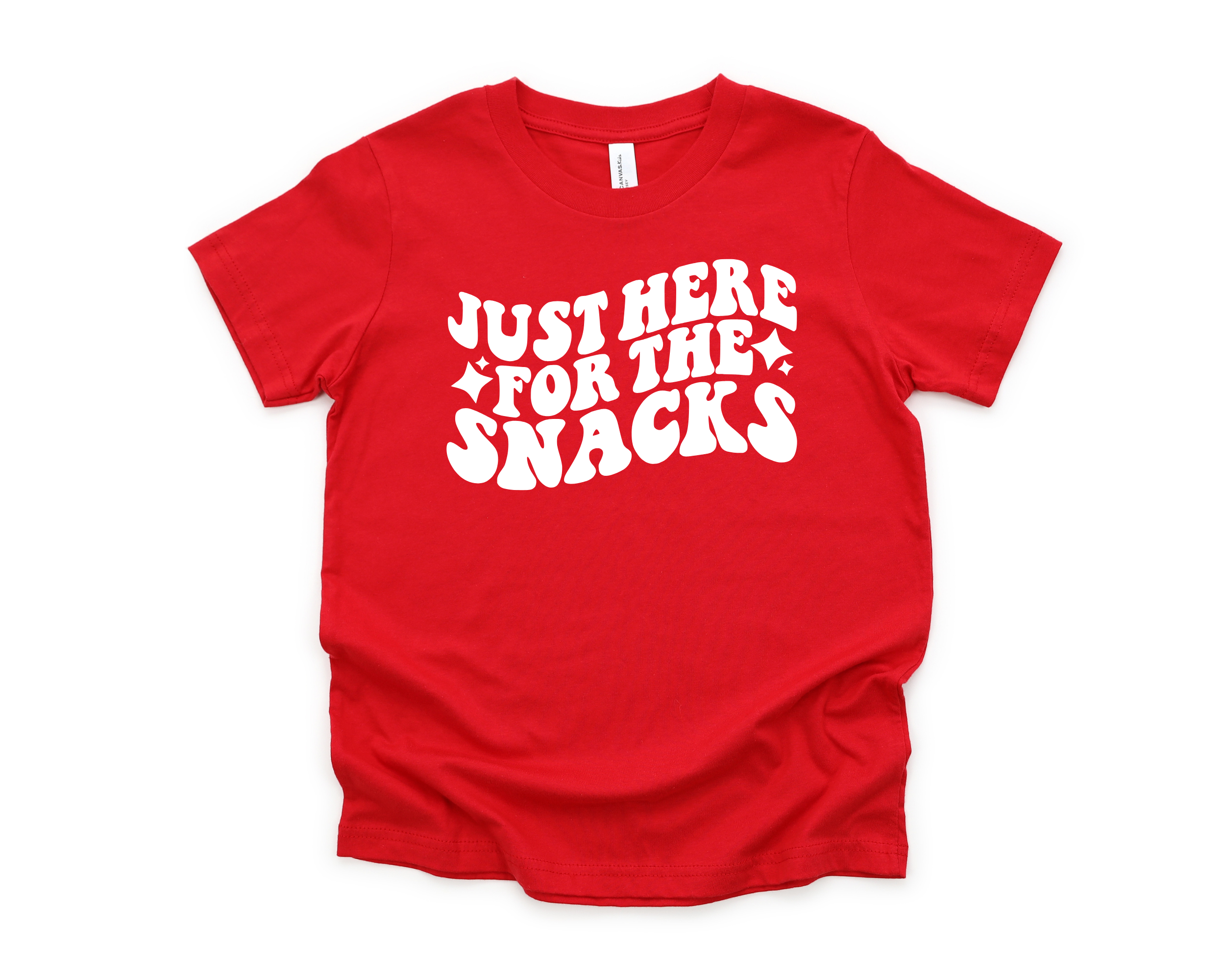 Just Here For The Snacks tshirt