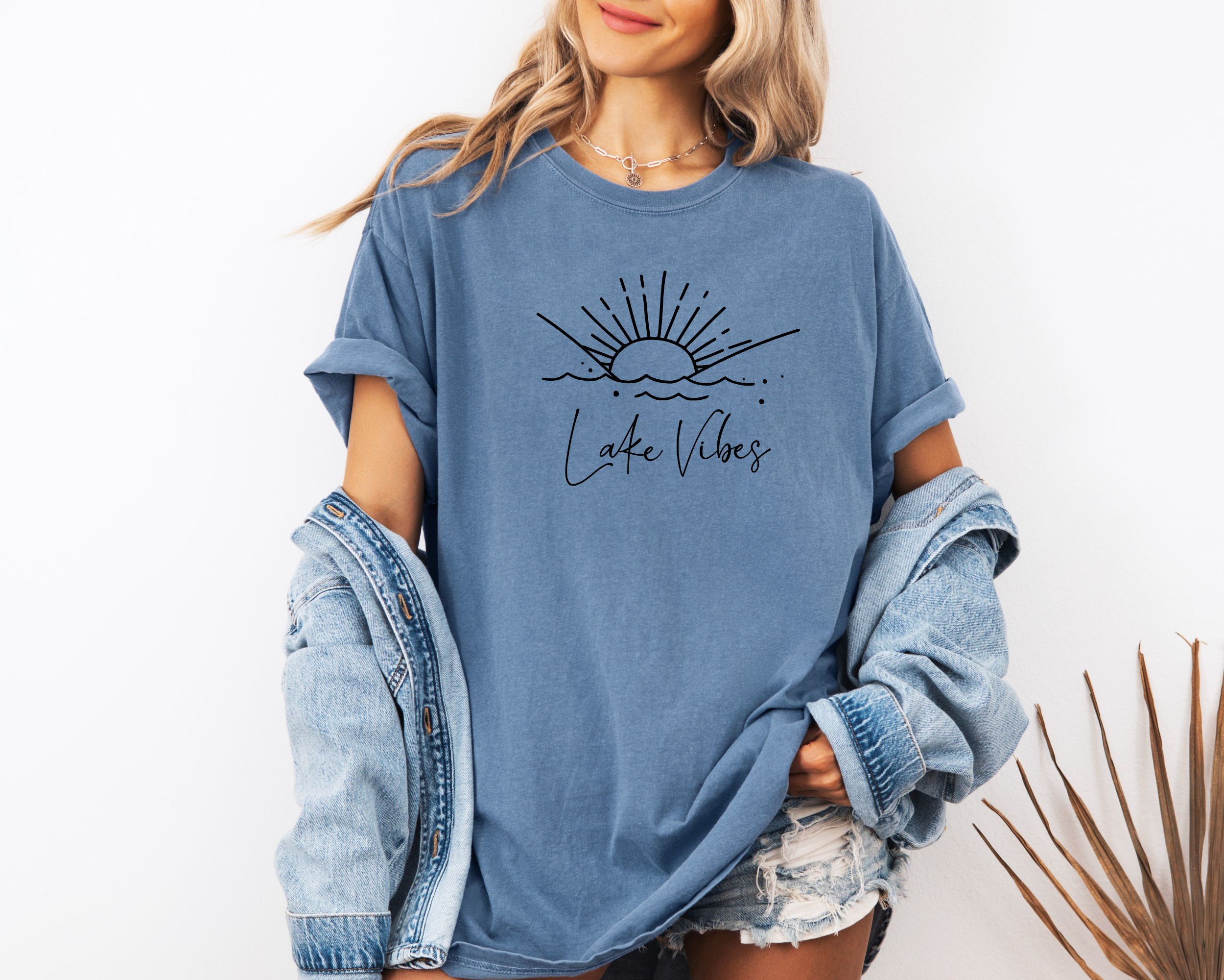 Lake vibes shirt.  Lake shirts for women.