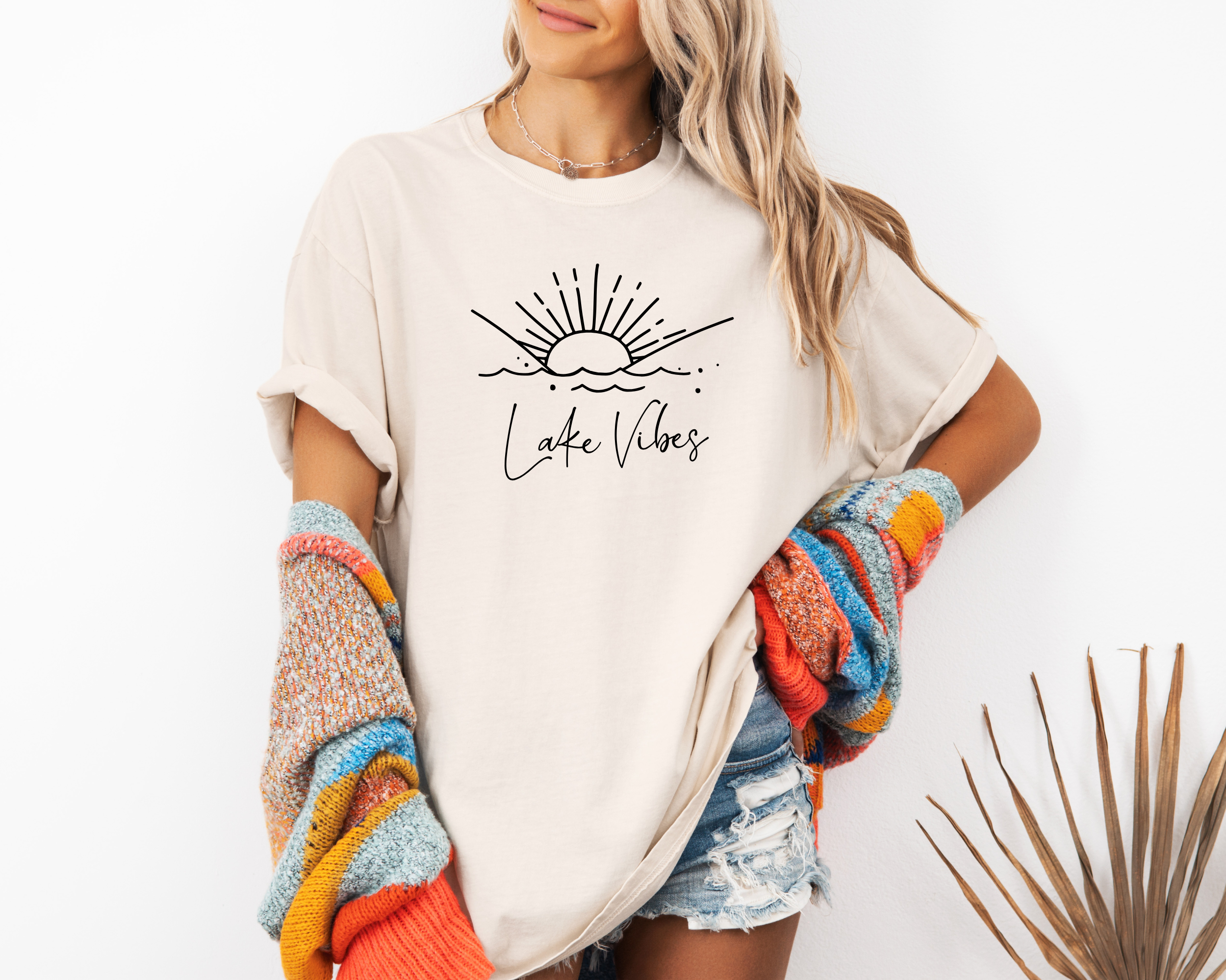 Lake vibes shirt.  Lake shirts for women.