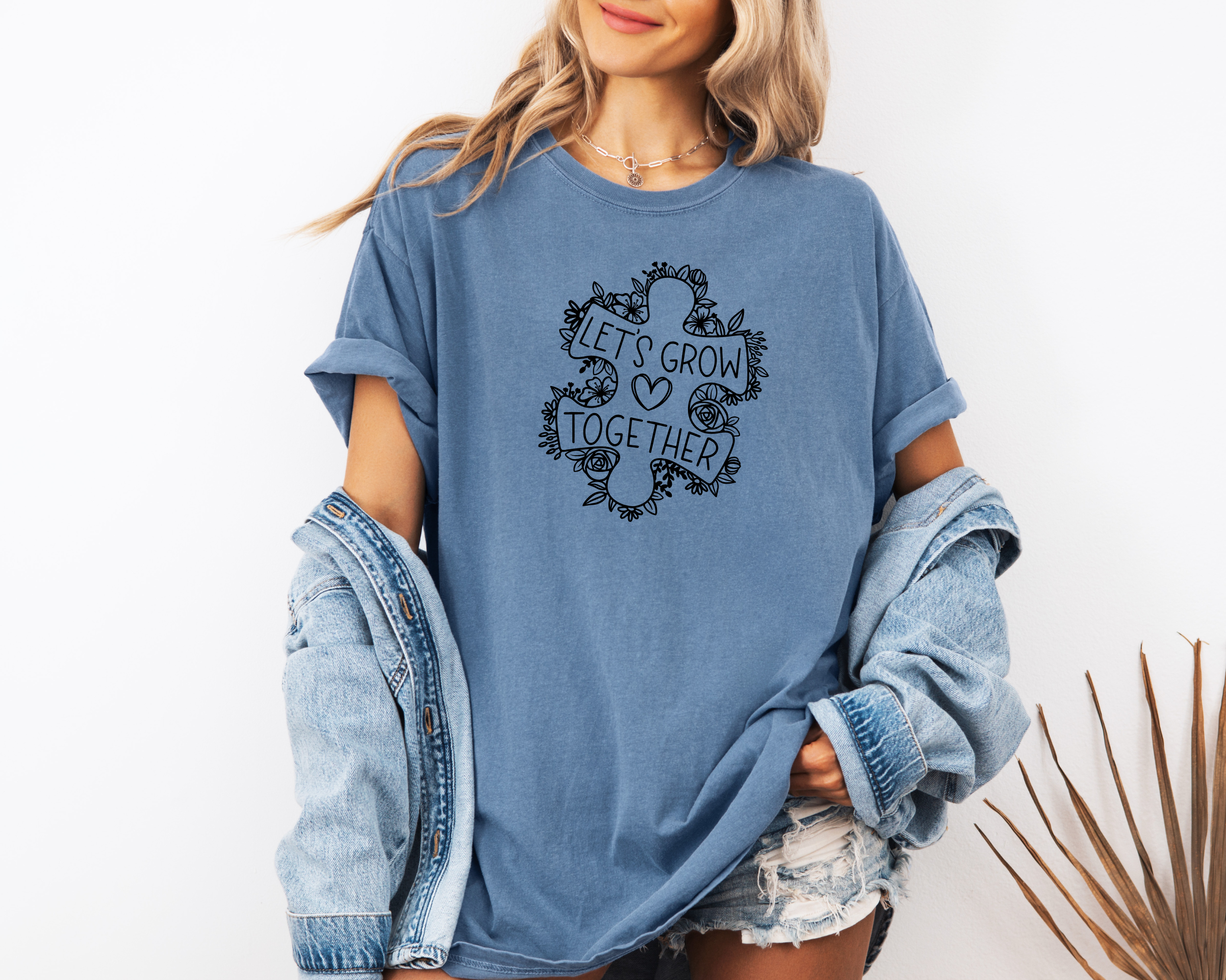 Let's grow together  - adult shirt
