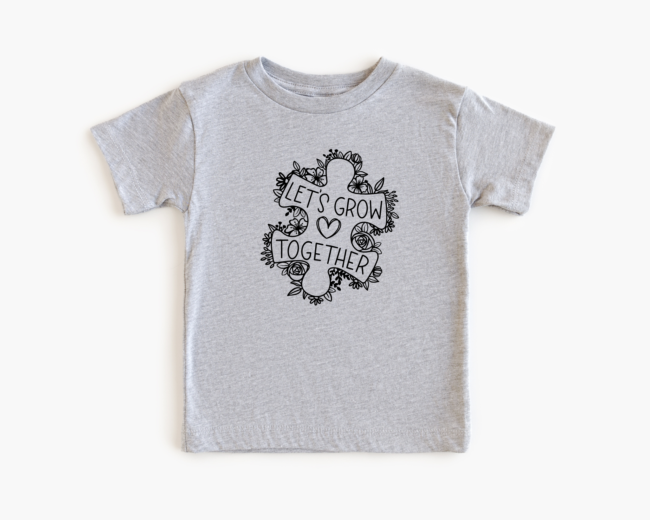 Let's grow together - kids tshirt